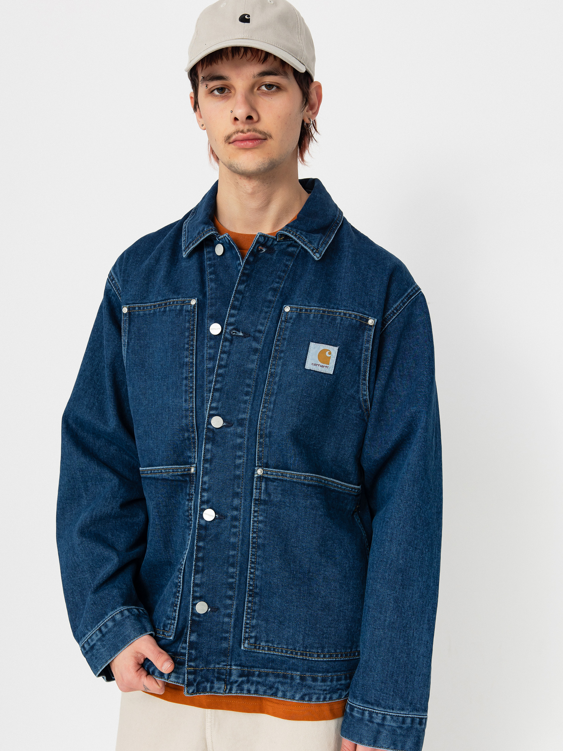 Geacă Carhartt WIP OG Double Front (blue)