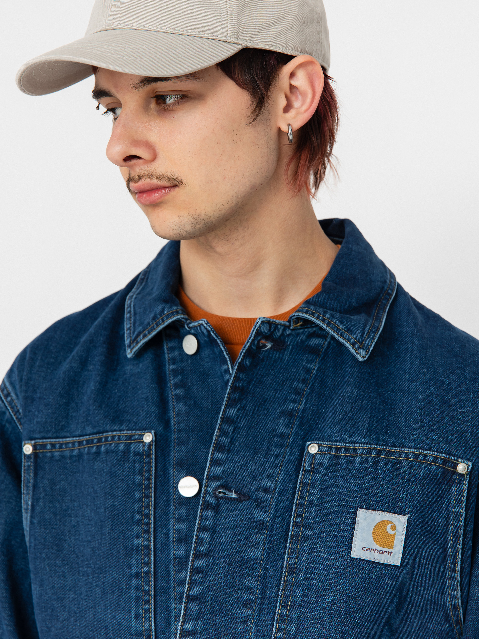 Geacă Carhartt WIP OG Double Front (blue)