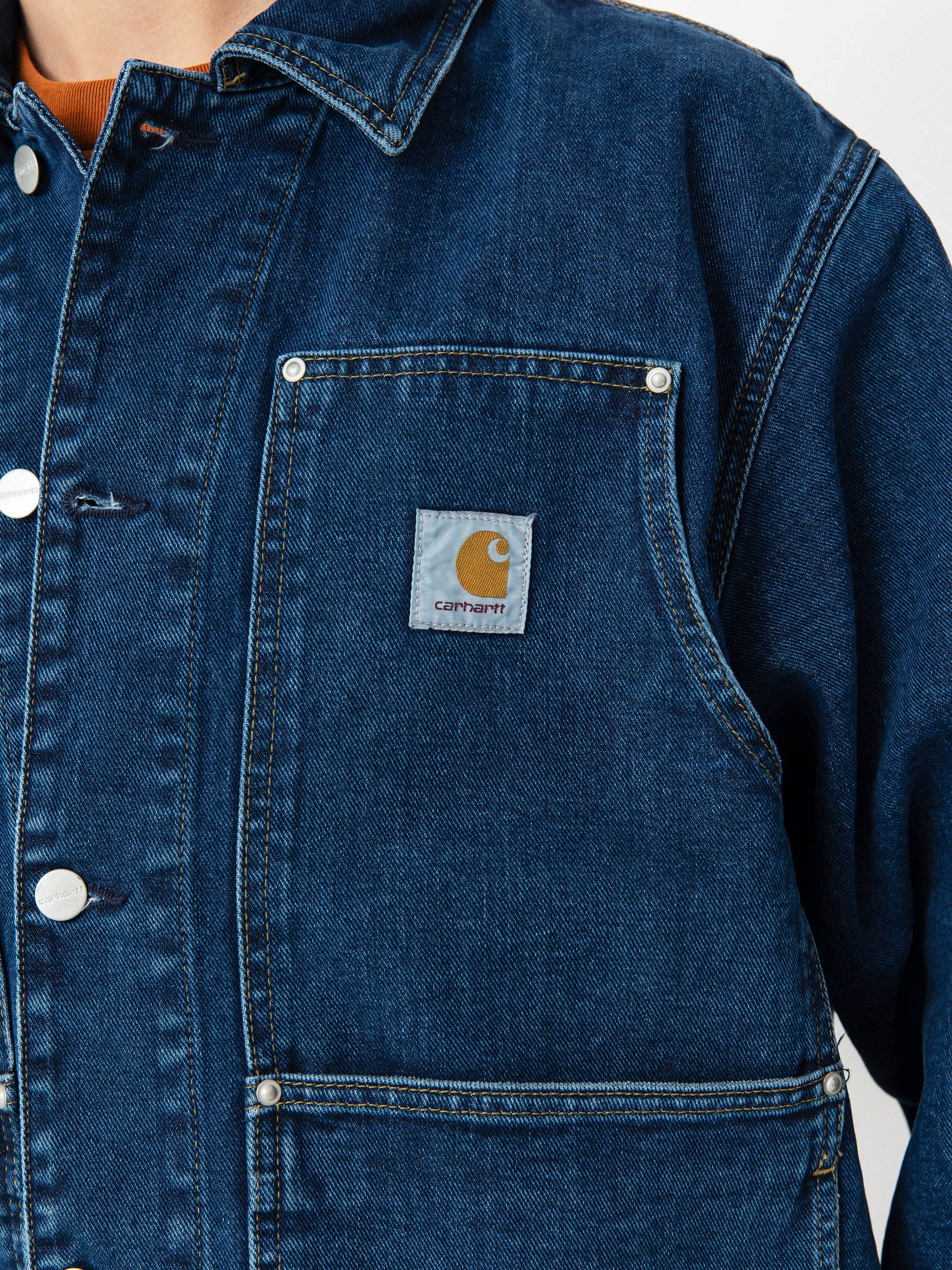 Geacă Carhartt WIP OG Double Front (blue)