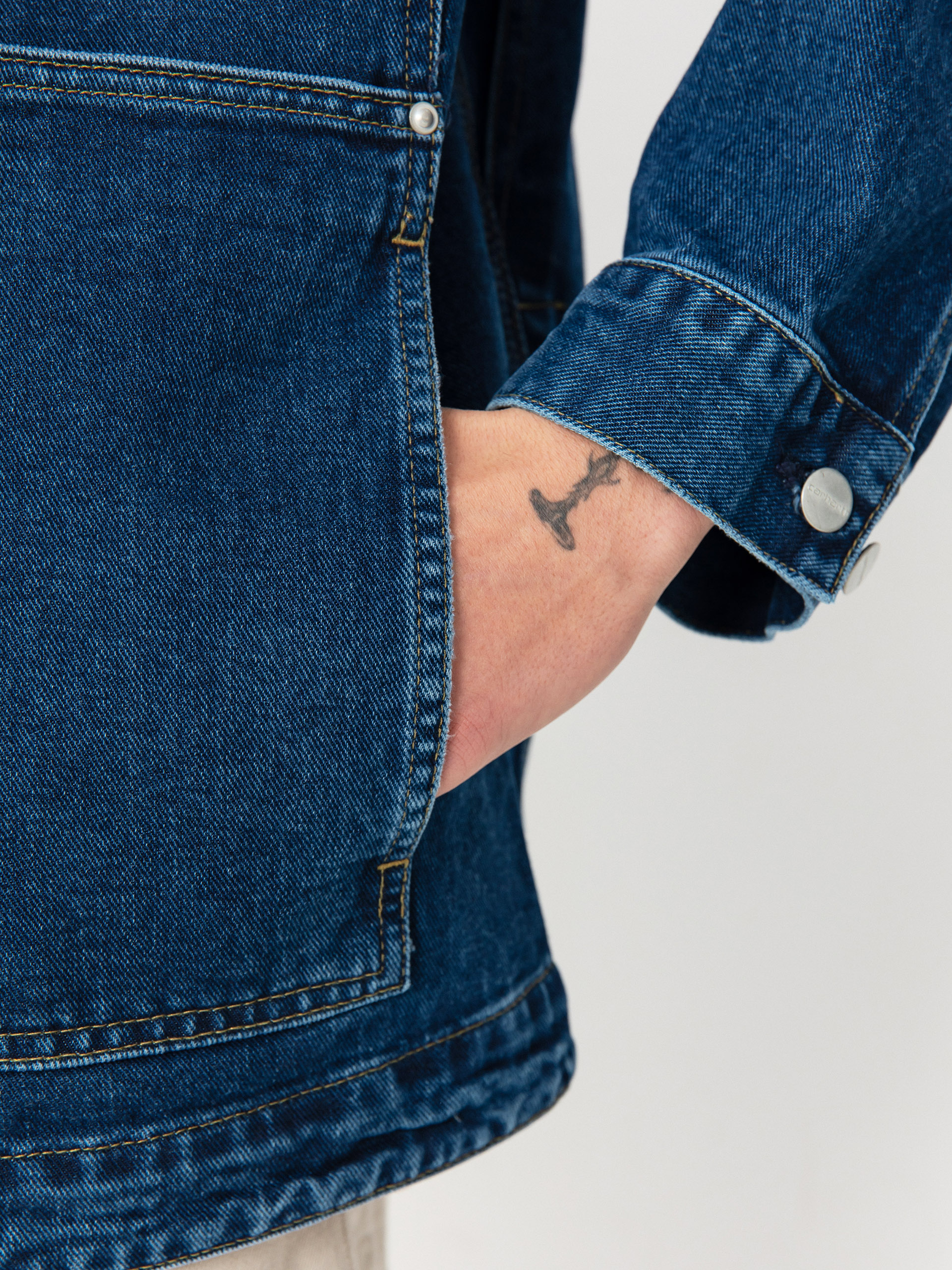 Geacă Carhartt WIP OG Double Front (blue)