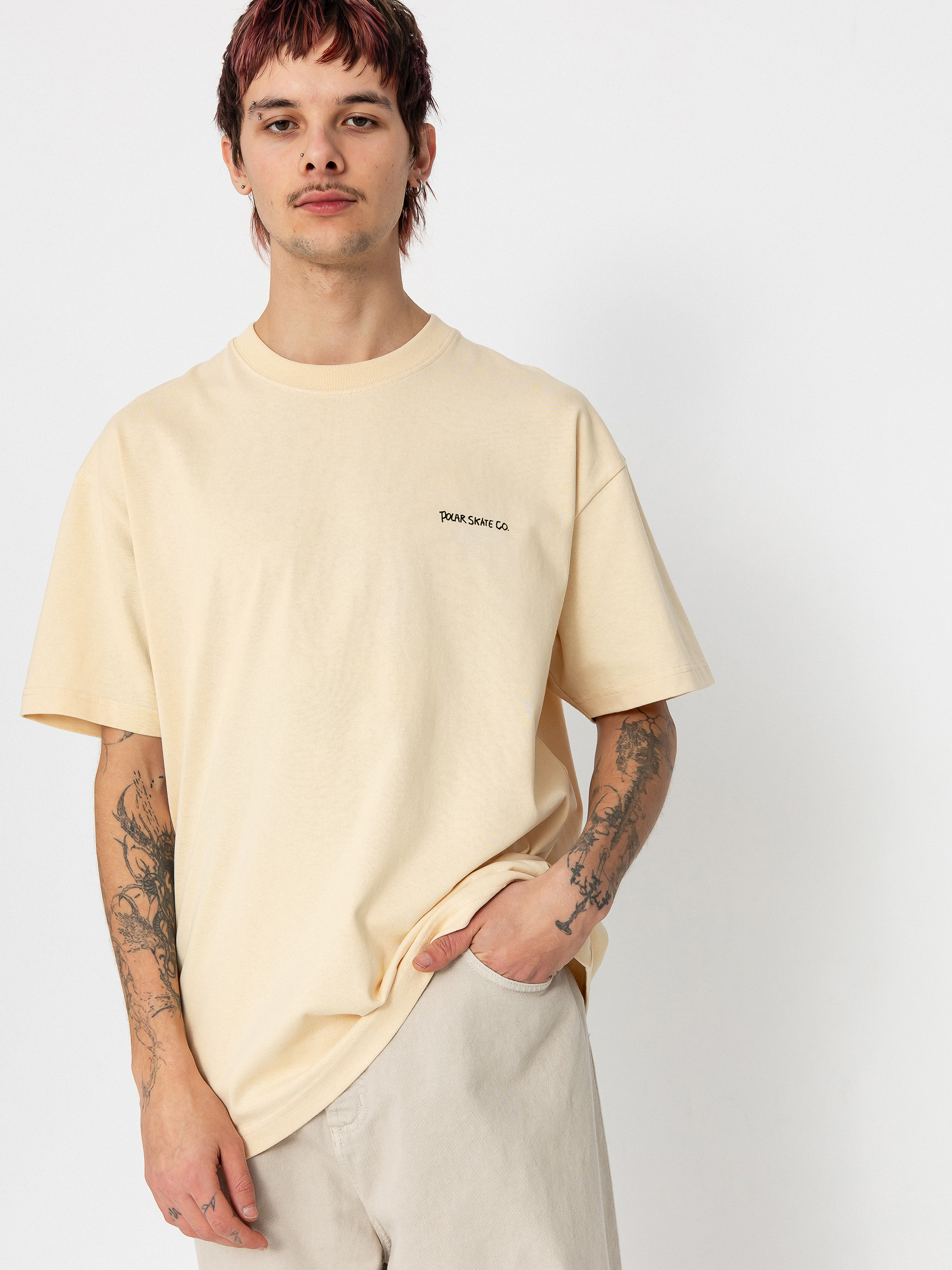 Tricou Polar Skate Home Sweet Home (oatmeal)