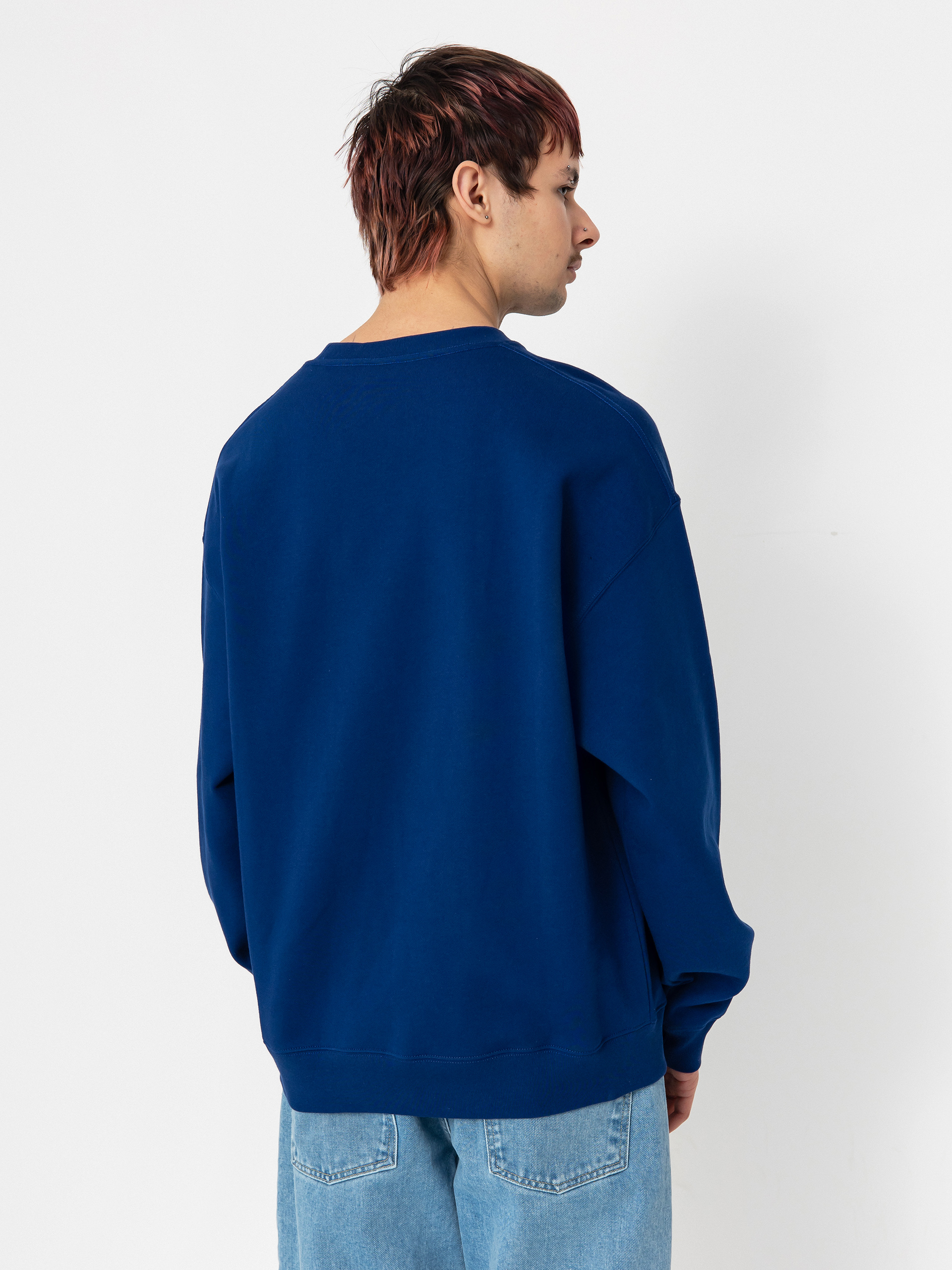 Hanorac Polar Skate Dave Crewneck (deep royal blue)