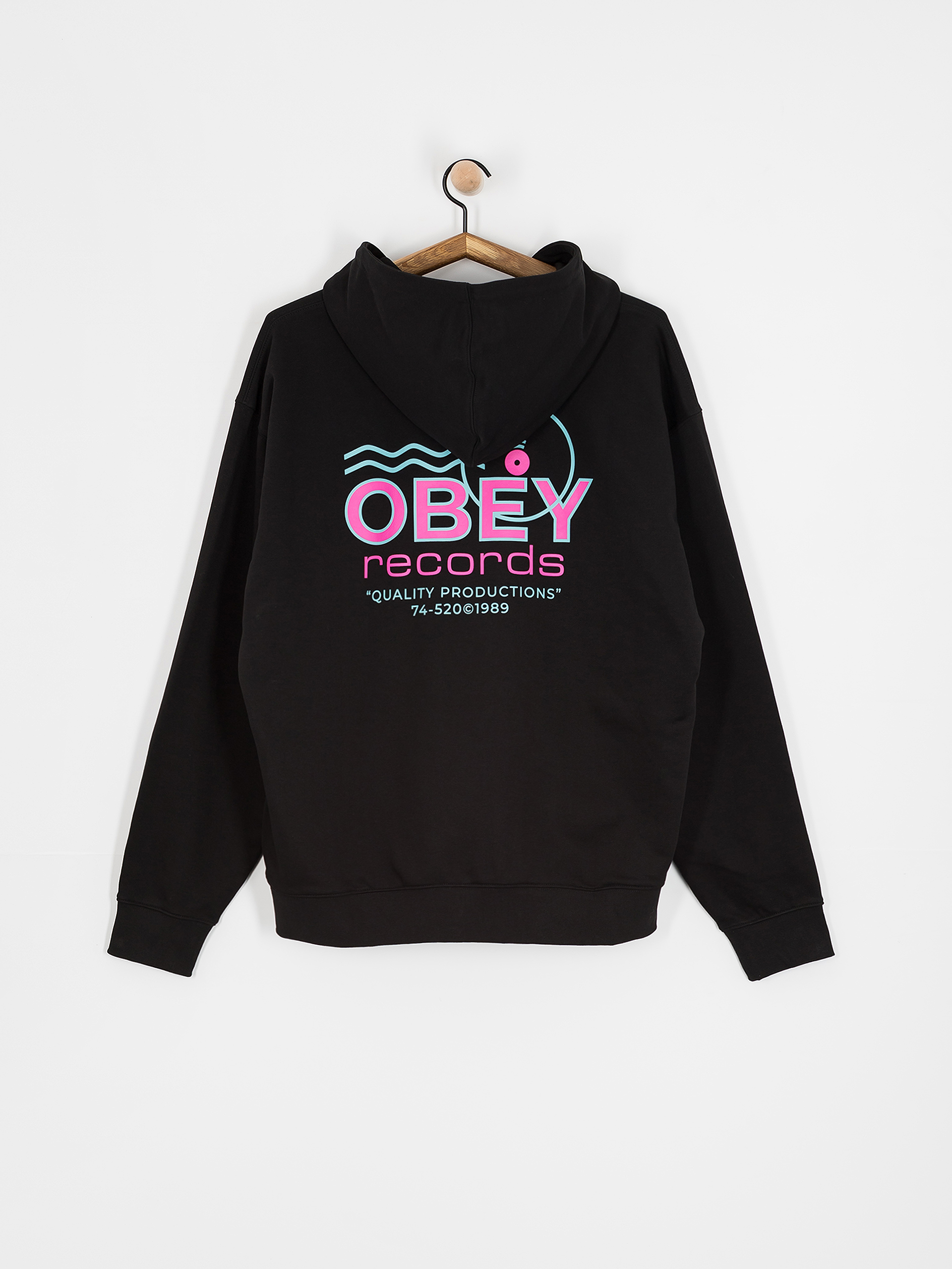 Hanorac OBEY Records Sound Waves (black)