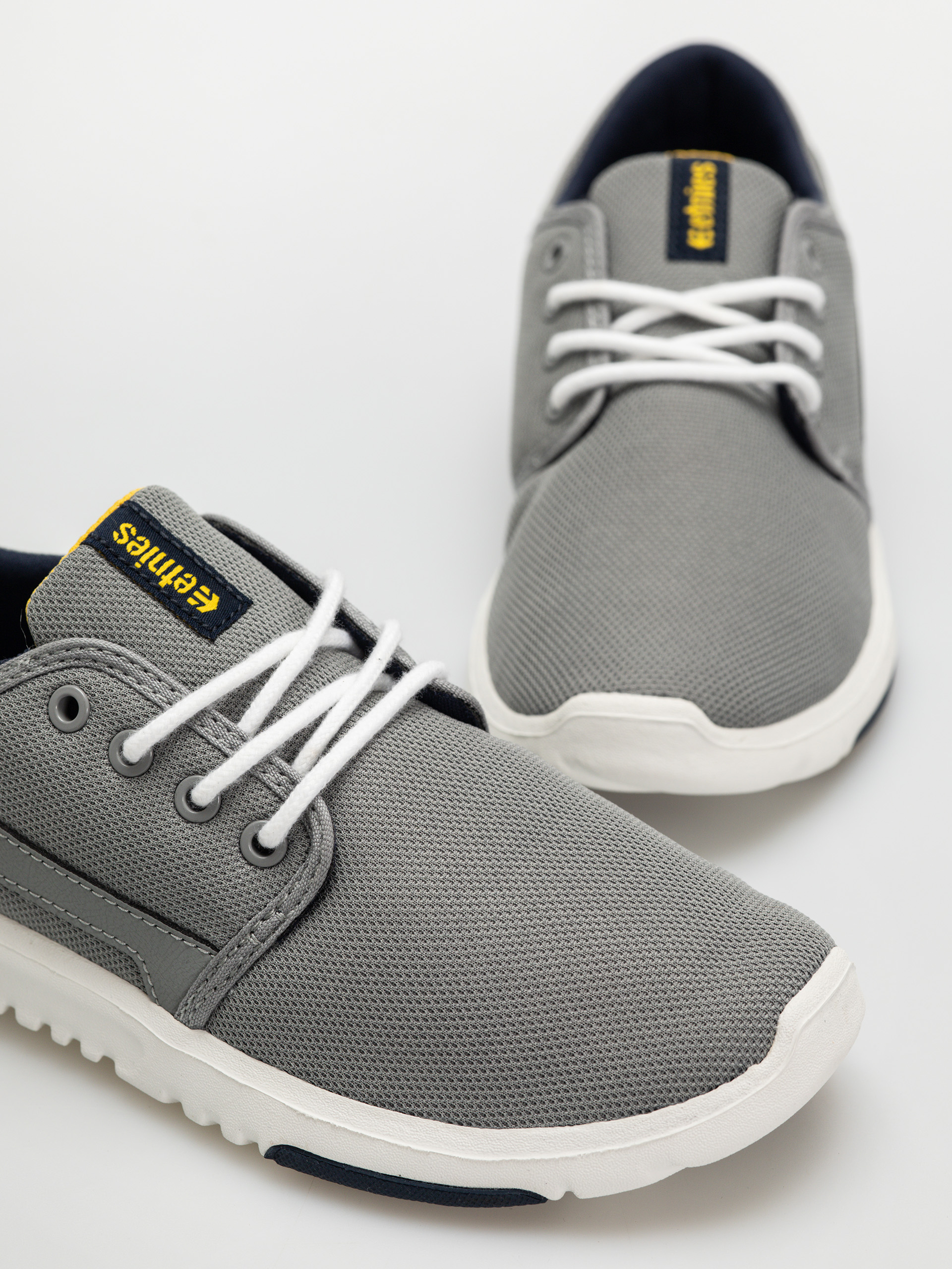 Pantofi Etnies Scout (grey/navy/yellow)