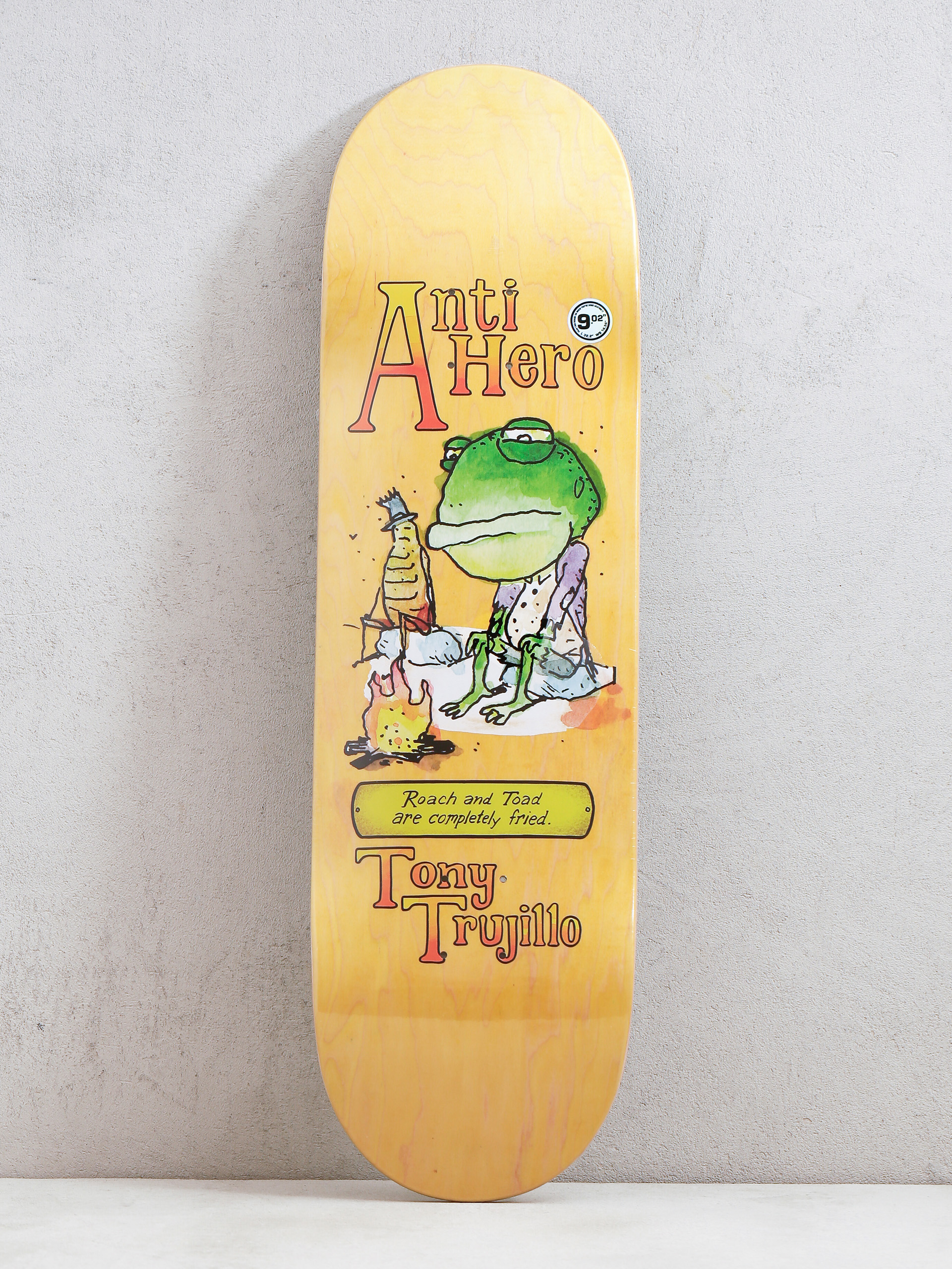 Placă Antihero Trujillo Roach Toad (yellow)