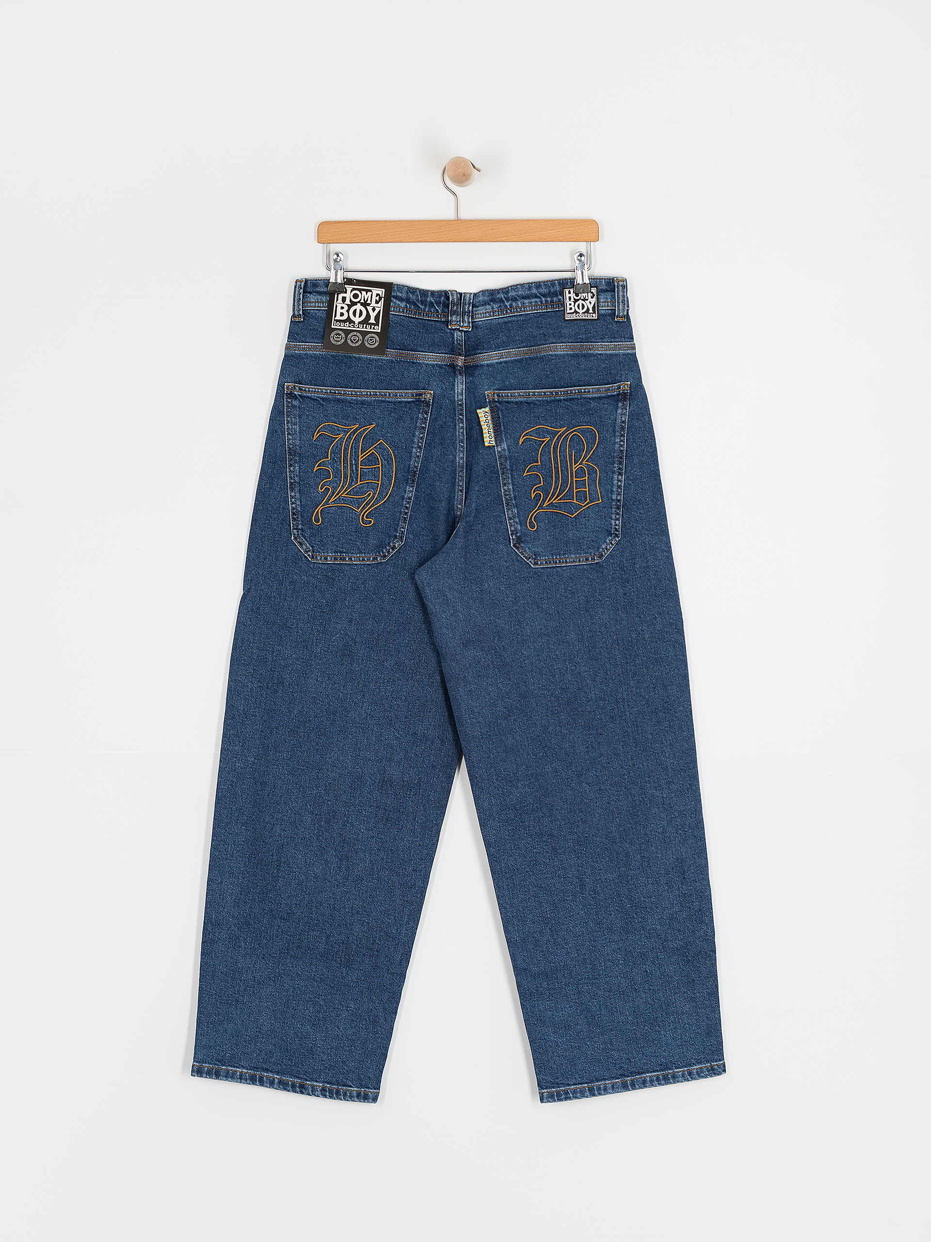 Pantaloni Homeboy X Tra Monster Gothic Denim (washed blue)
