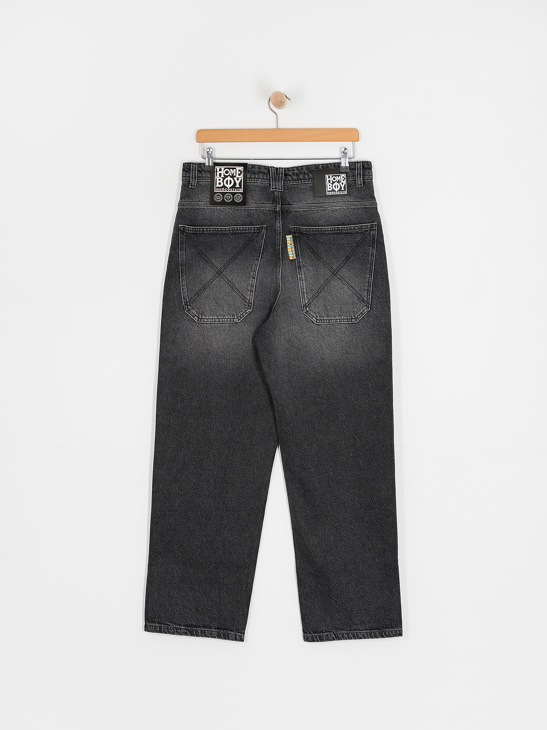 Pantaloni Homeboy X Tra Baggy Vintage Denim (vintage black)
