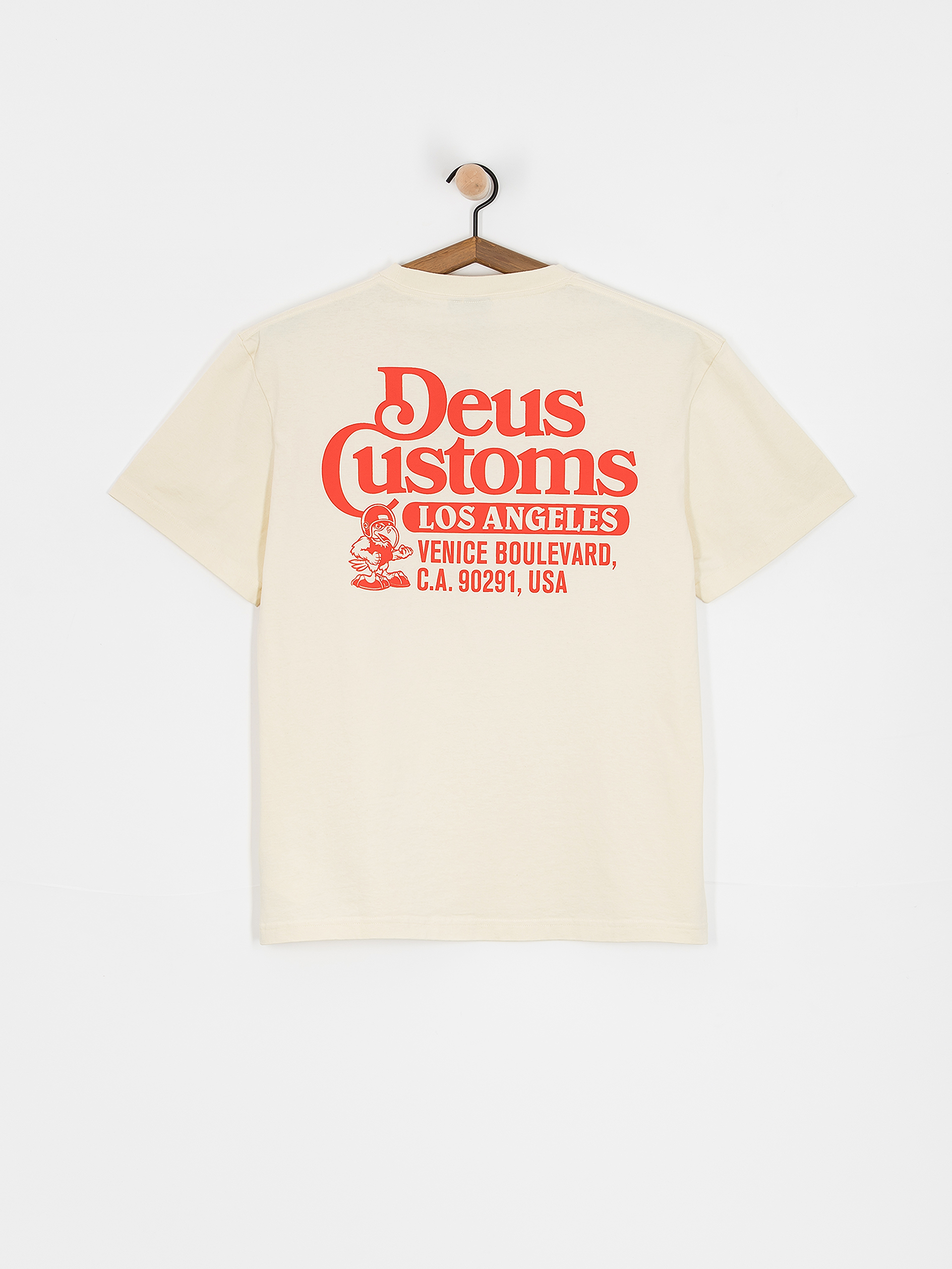 Tricou Deus Ex Machina Raptor (dirty white)