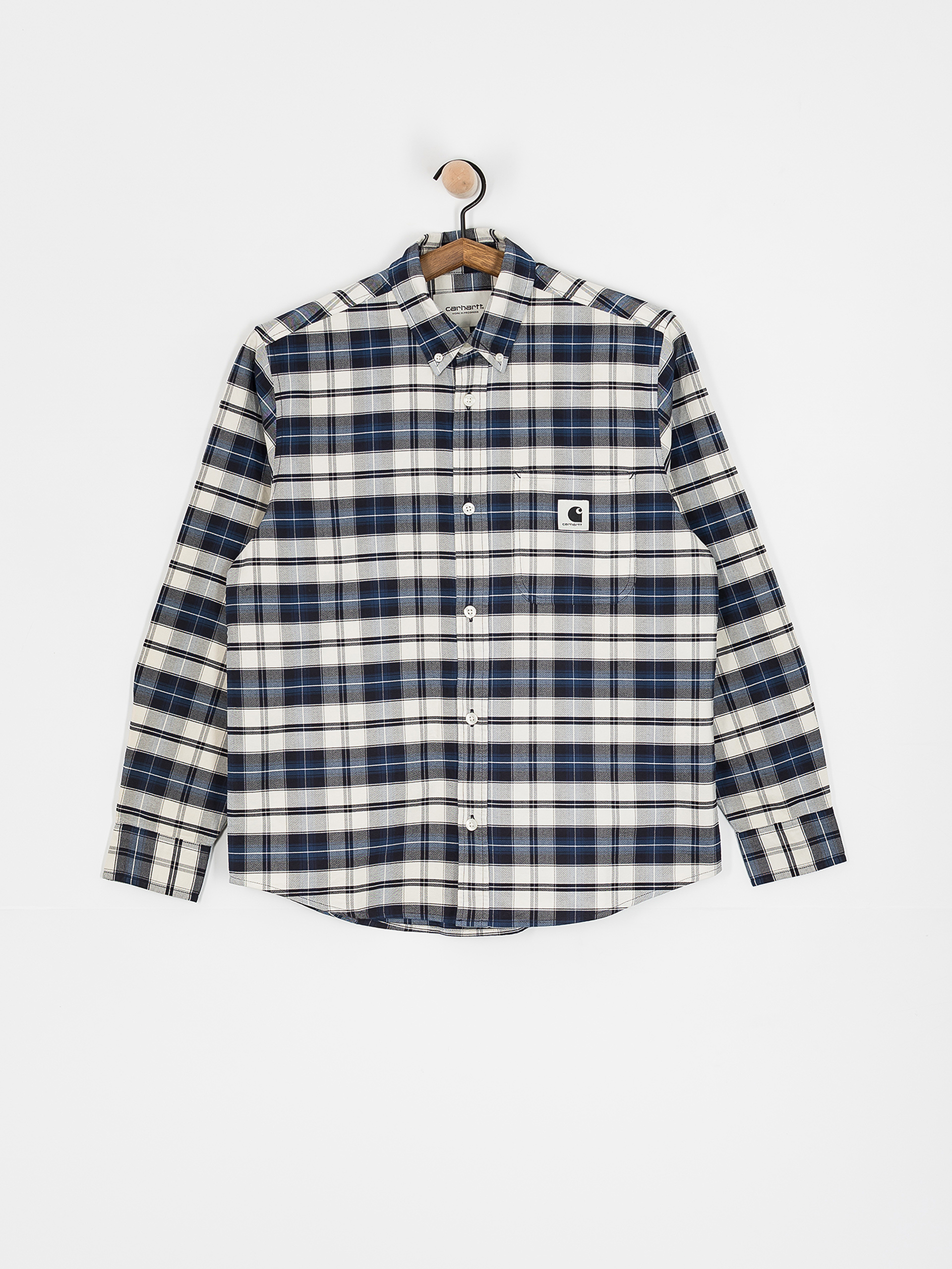 Cămașă Carhartt WIP Tarbell Wmn (tarbell check/dark navy/white)