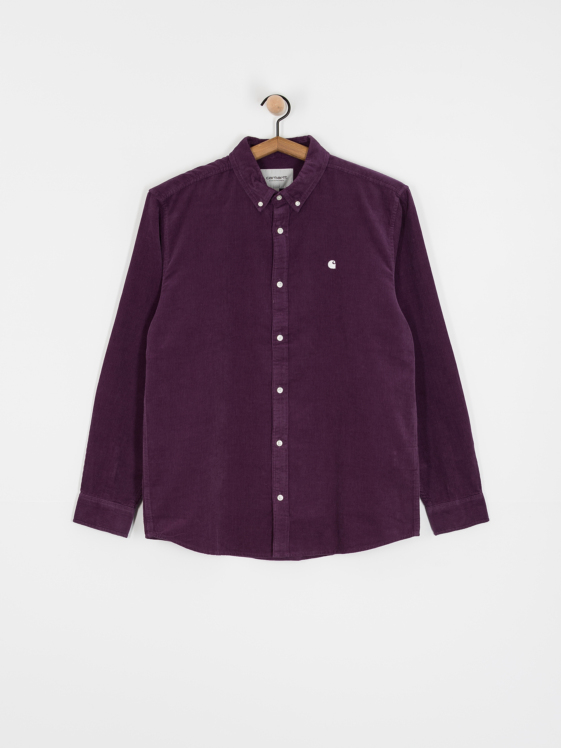 Cămașă Carhartt WIP Madison Fine Cord (huckleberry/wax)