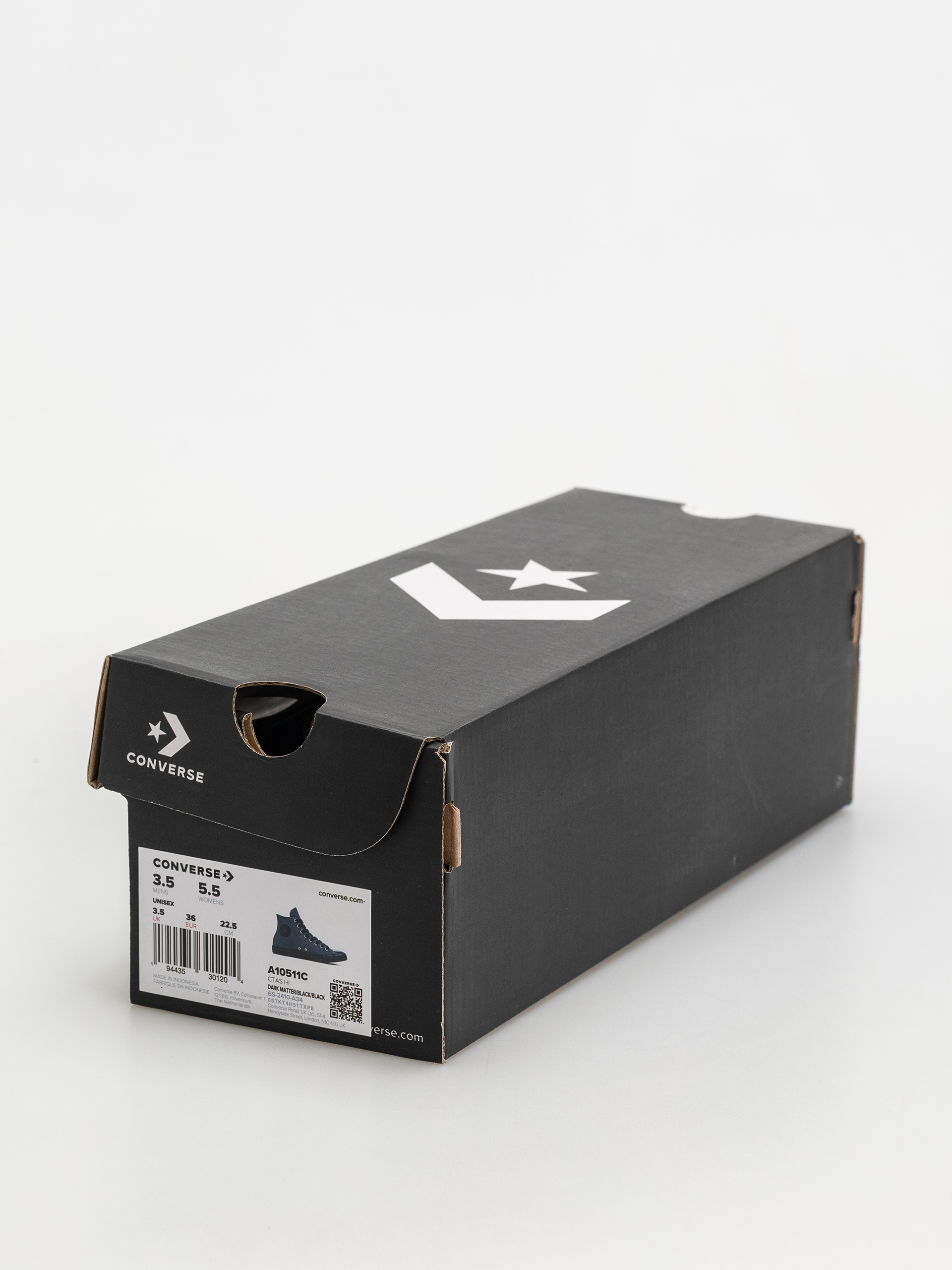 Teniși Converse Chuck Taylor All Star Hi (dark matter/black/black)