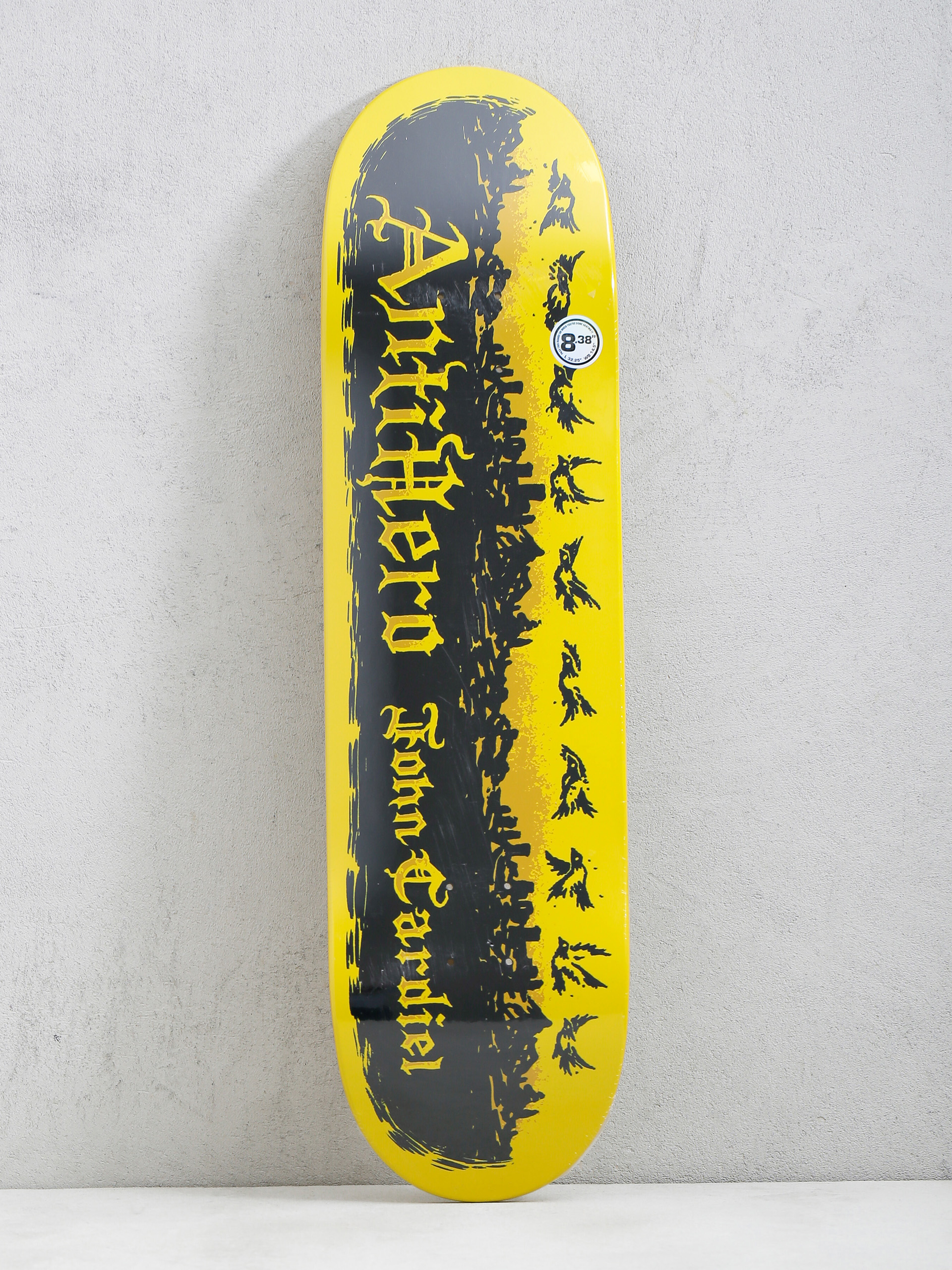 Placă Antihero Cardiel Pigeon Mtn (yellow/black)