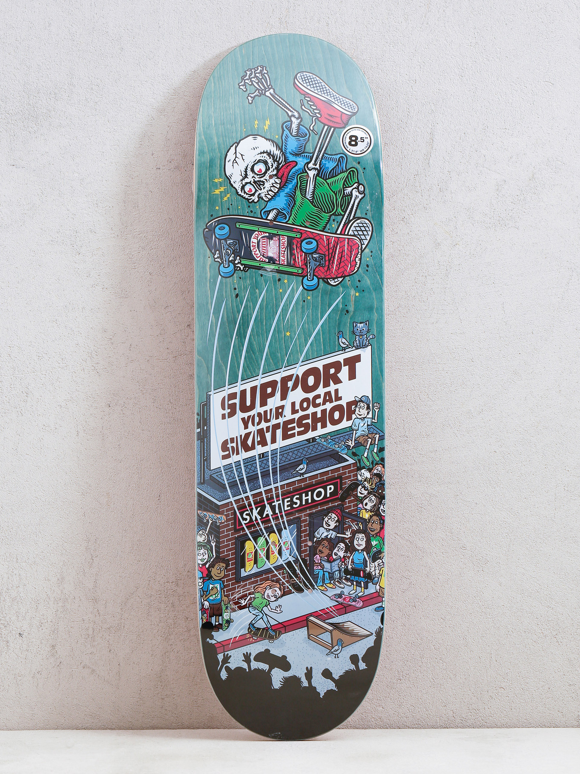 Placă DGK SSD25 Shop Keeper (teal)