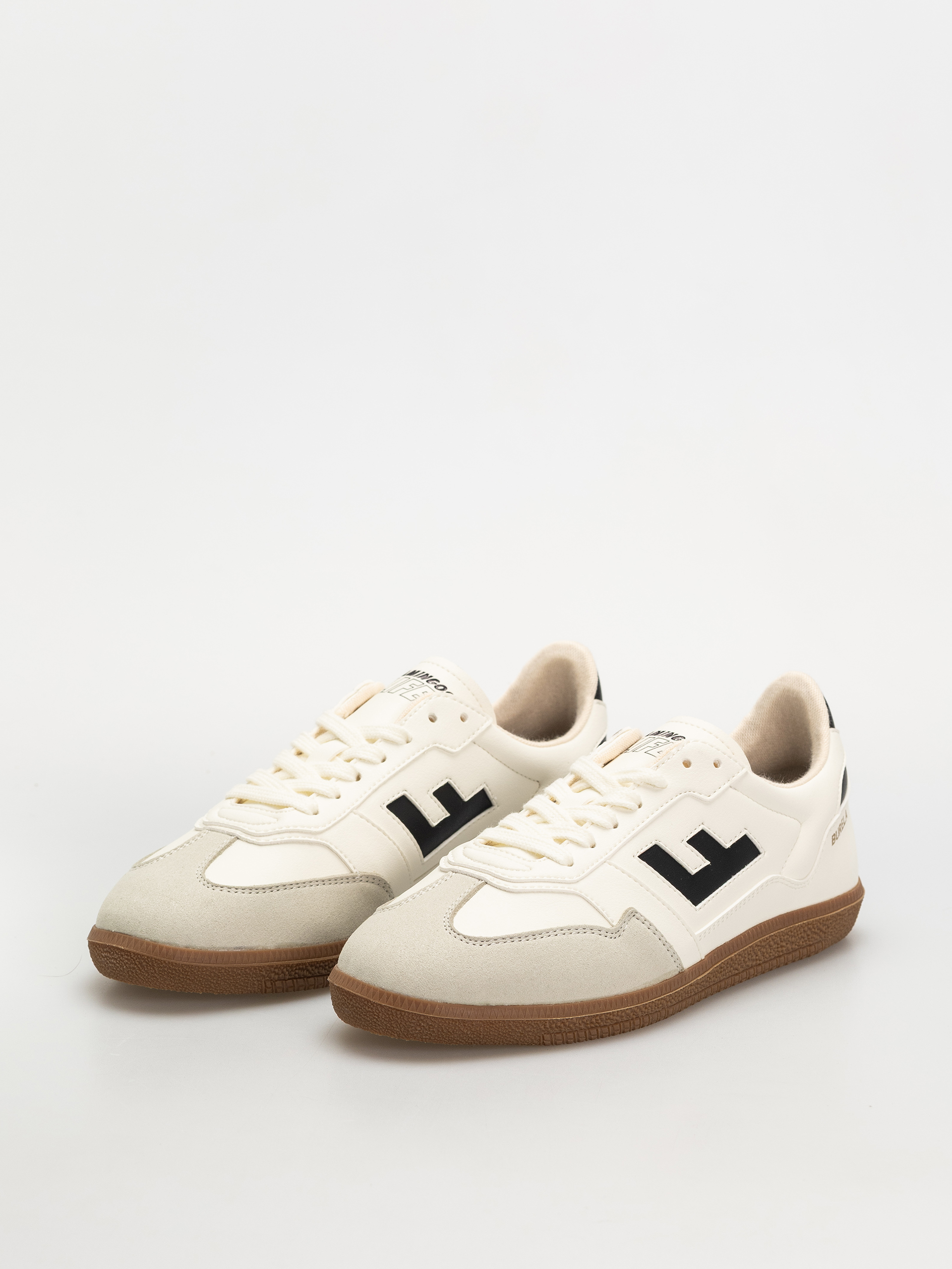 Pantofi Flamingos Life Burela Slim (panna black)