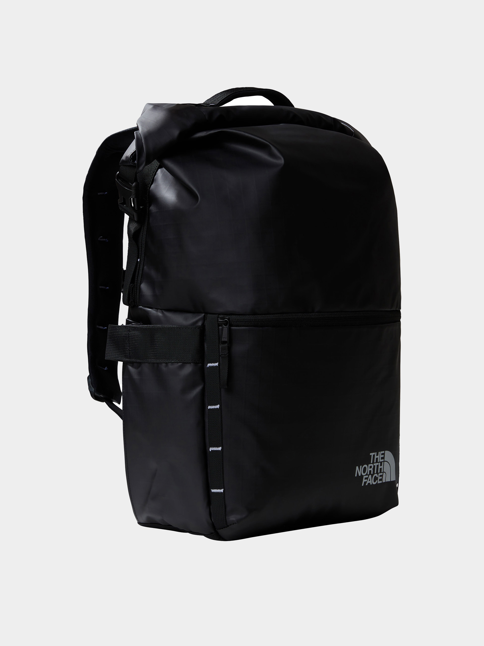 Rucsac The North Face Base Camp Voyager Rolltop (tnf black tnf white npf)