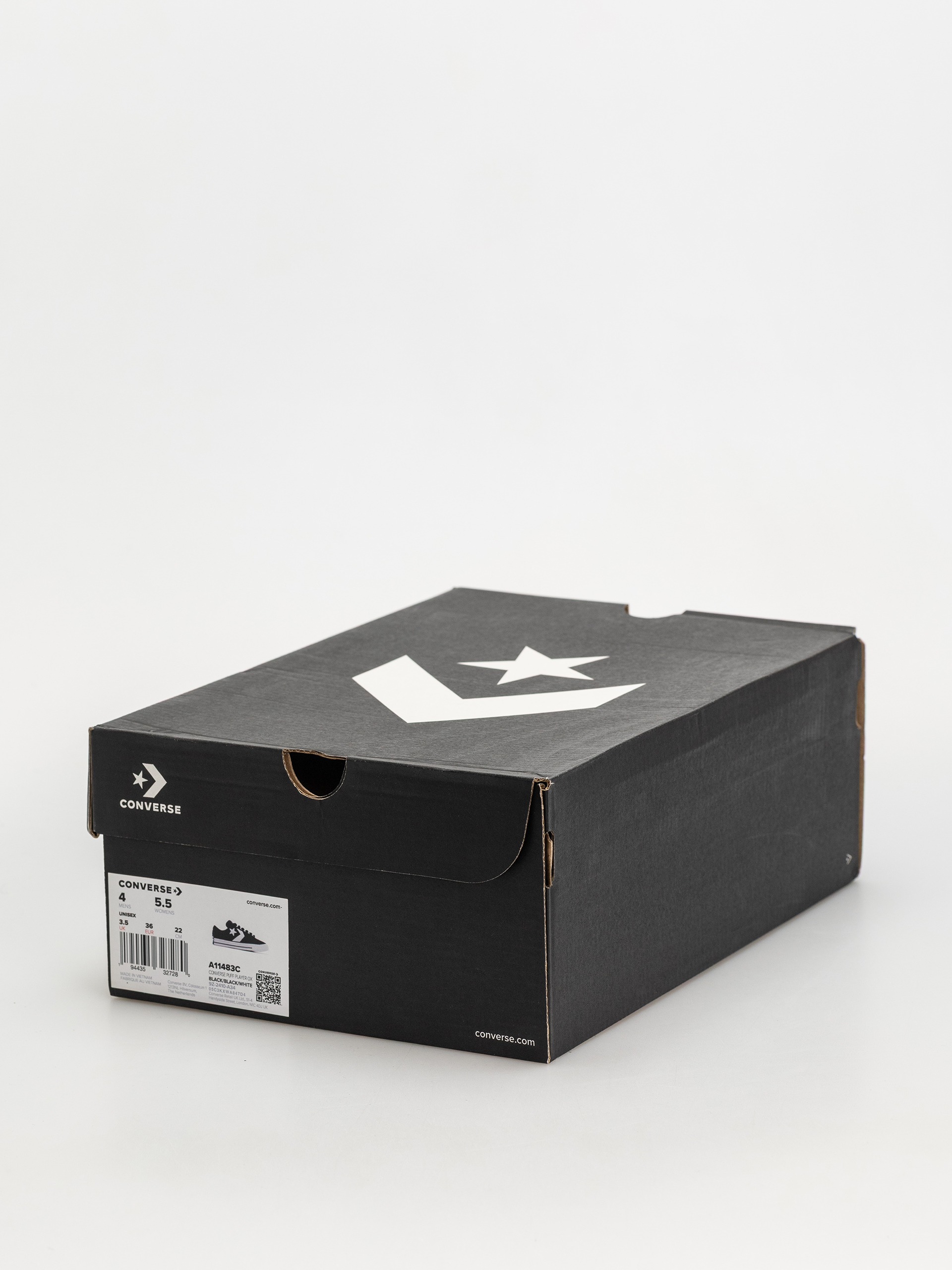 Pantofi Converse Star Player 76 Ox (black/black/white)