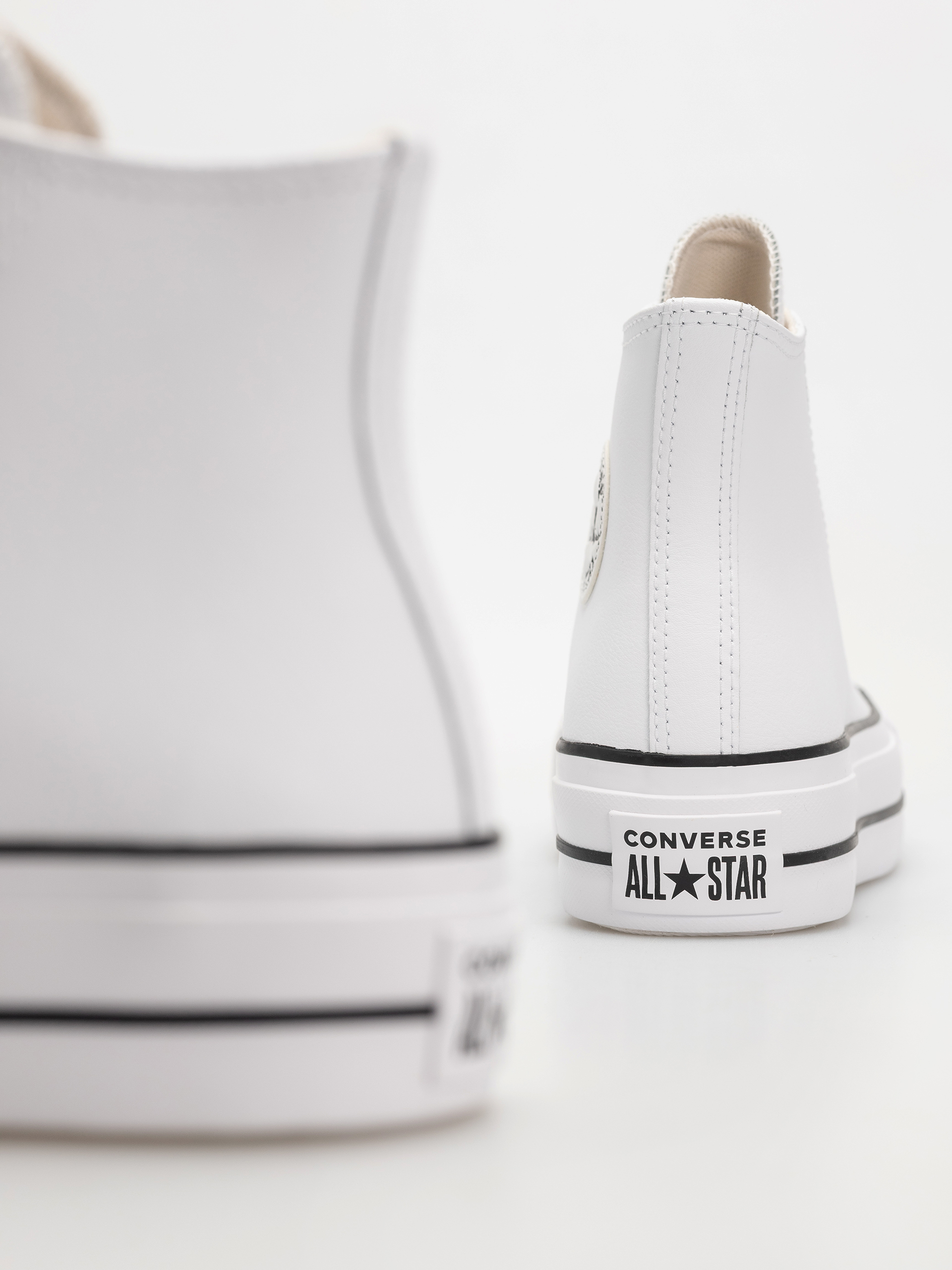 Teniși Converse Chuck Taylor All Star Lift Hi Wmn (white/black/white)