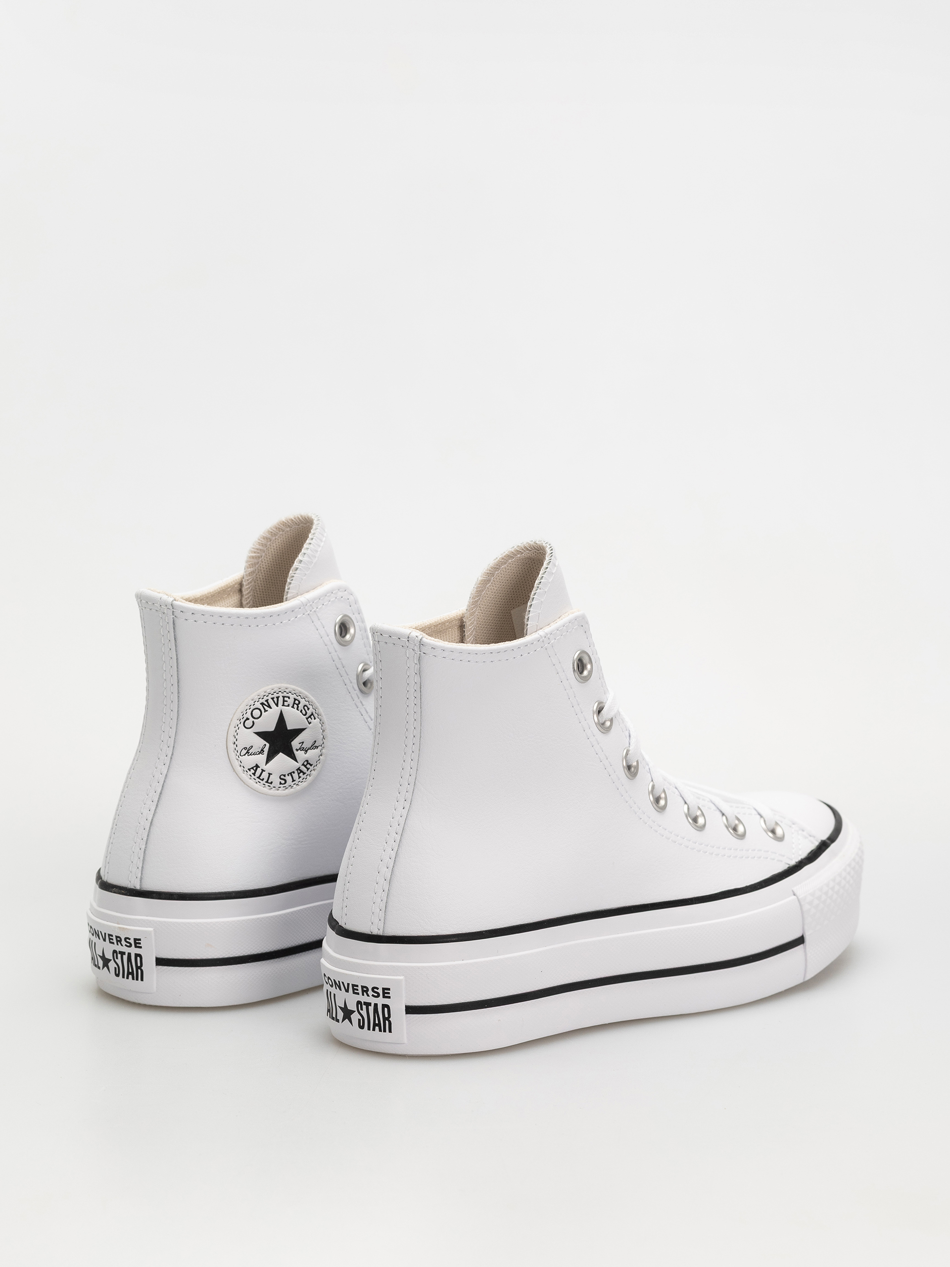Teniși Converse Chuck Taylor All Star Lift Hi Wmn (white/black/white)