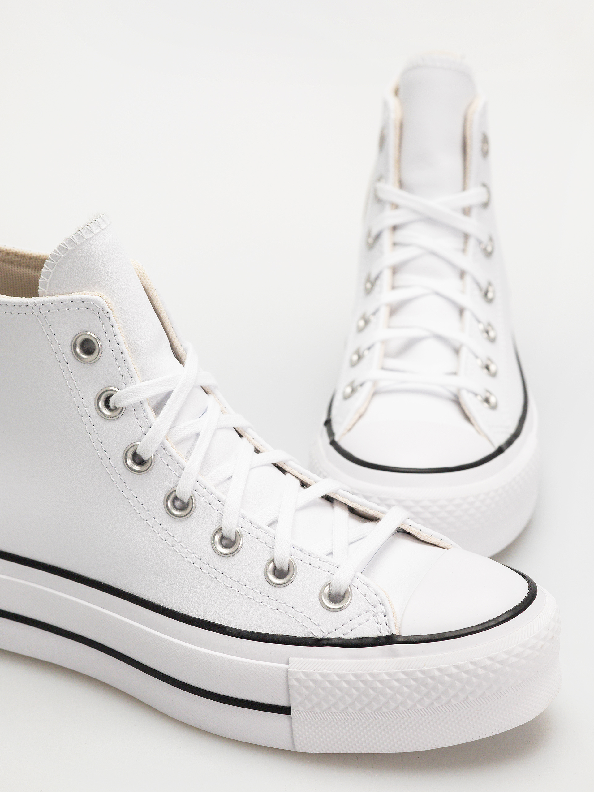 Teniși Converse Chuck Taylor All Star Lift Hi Wmn (white/black/white)