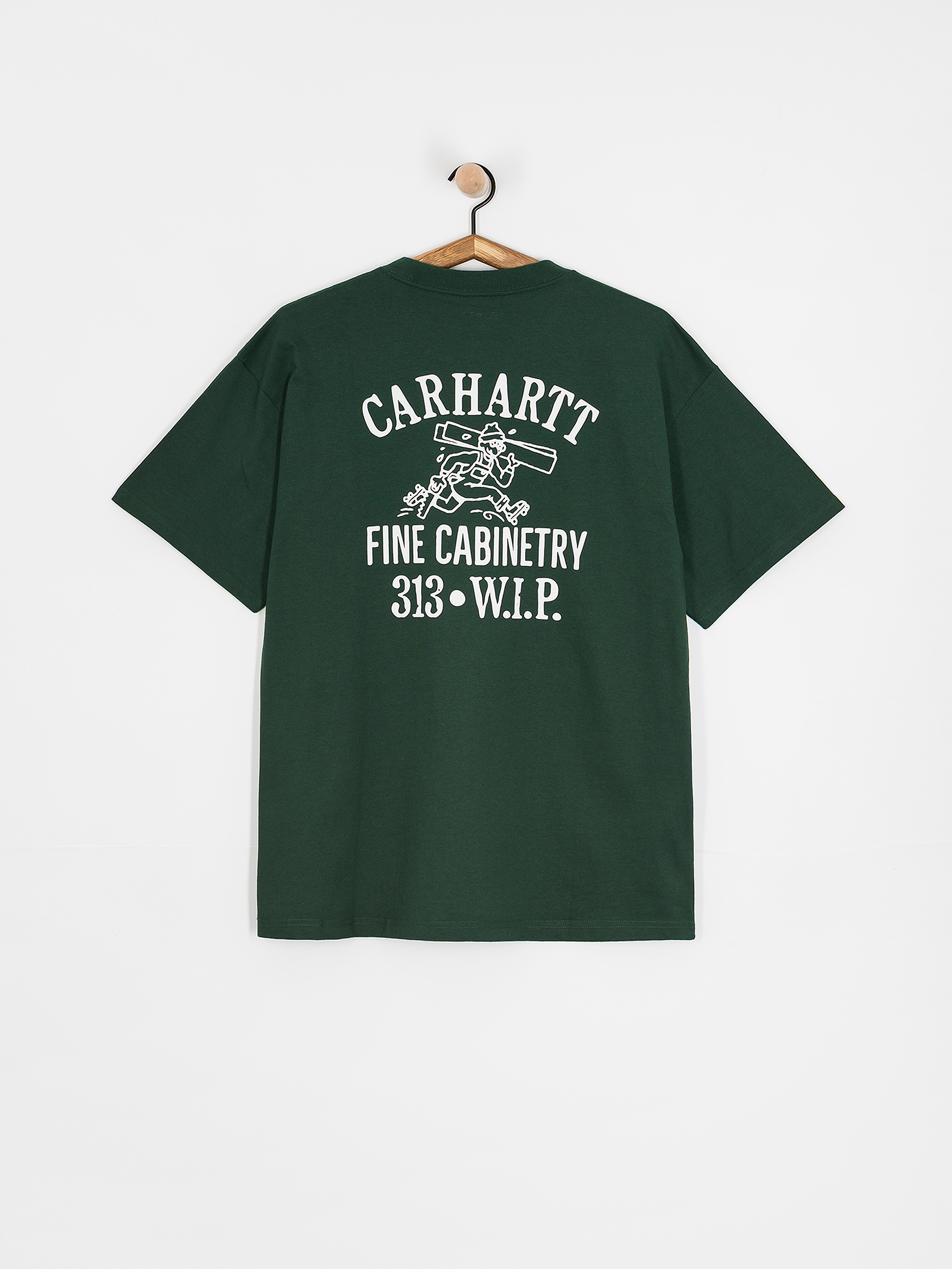 Tricou Carhartt WIP Cabinetry (conifer/white)