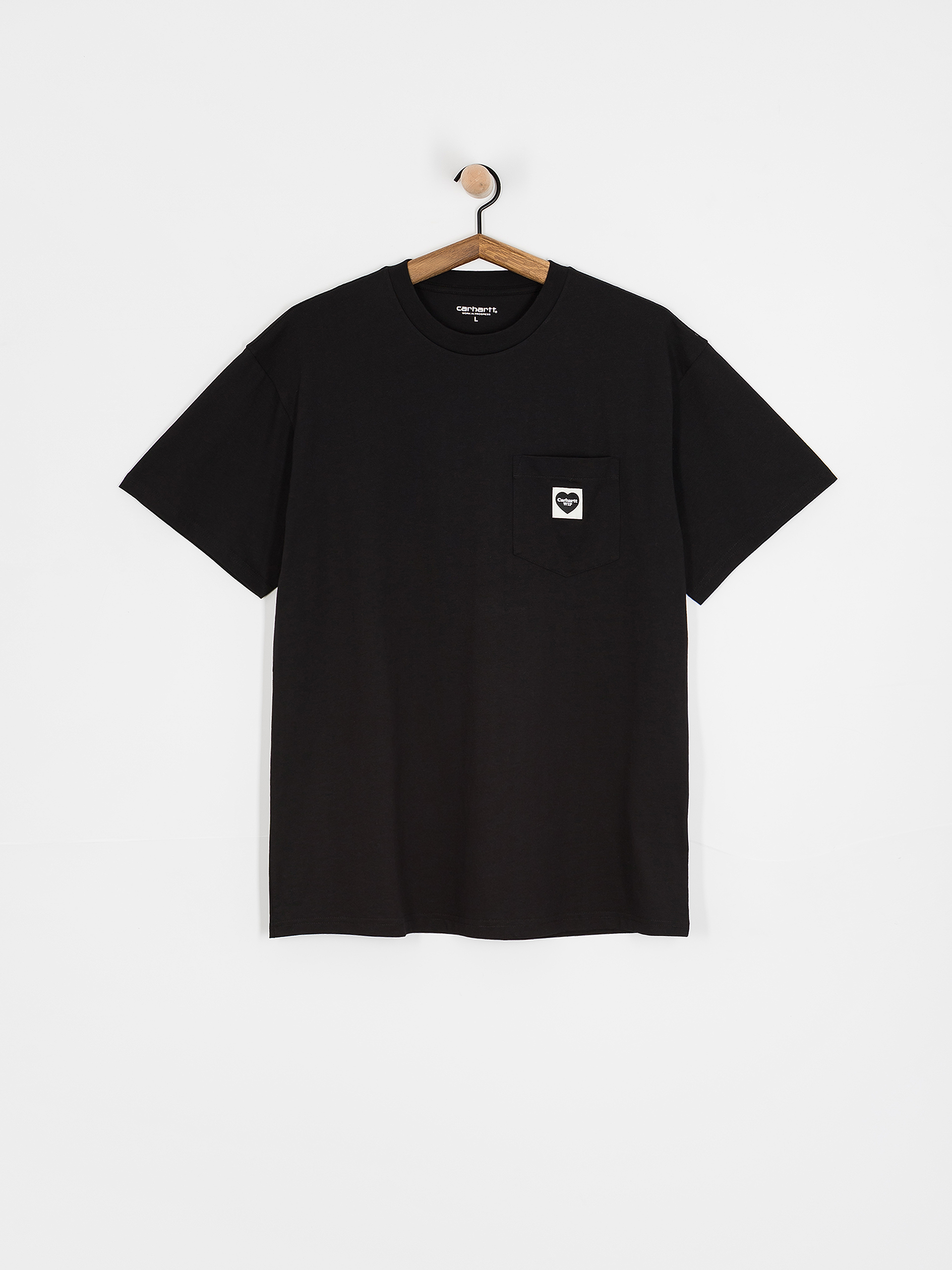 Tricou Carhartt WIP Pocket Heart (black/black)