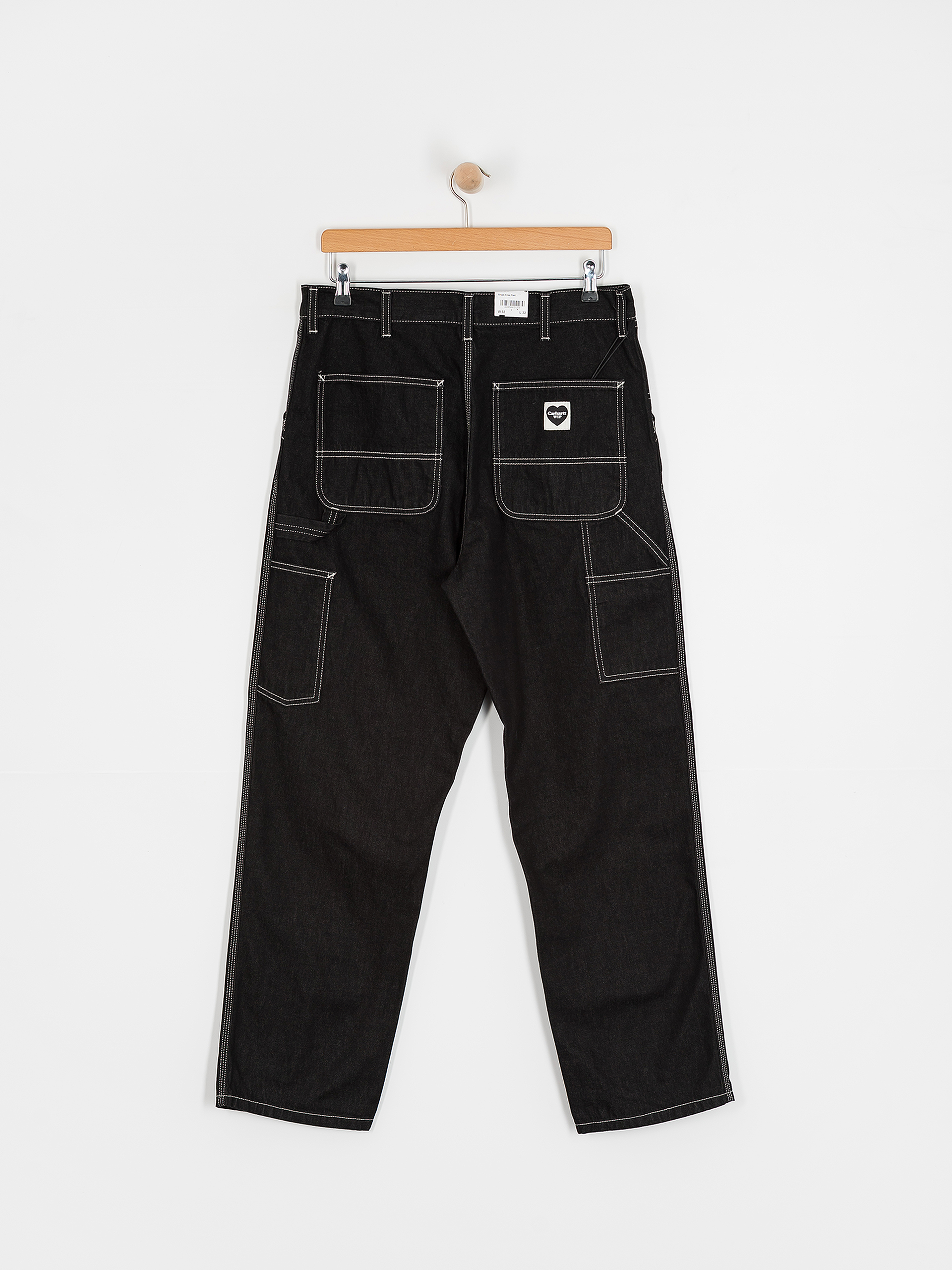 Pantaloni Carhartt WIP Single Knee (black)