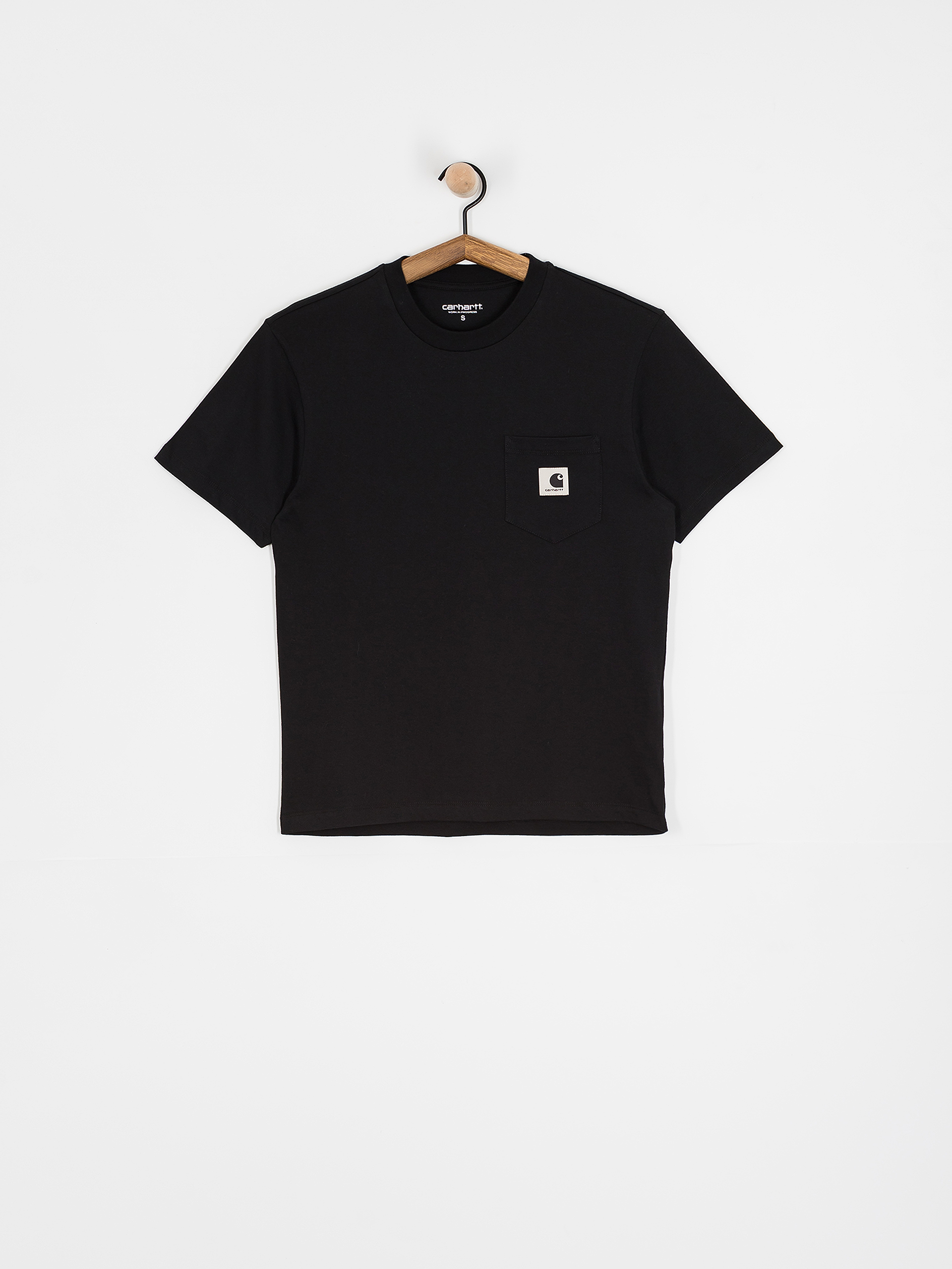 Tricou Carhartt WIP Pocket Wmn (black)