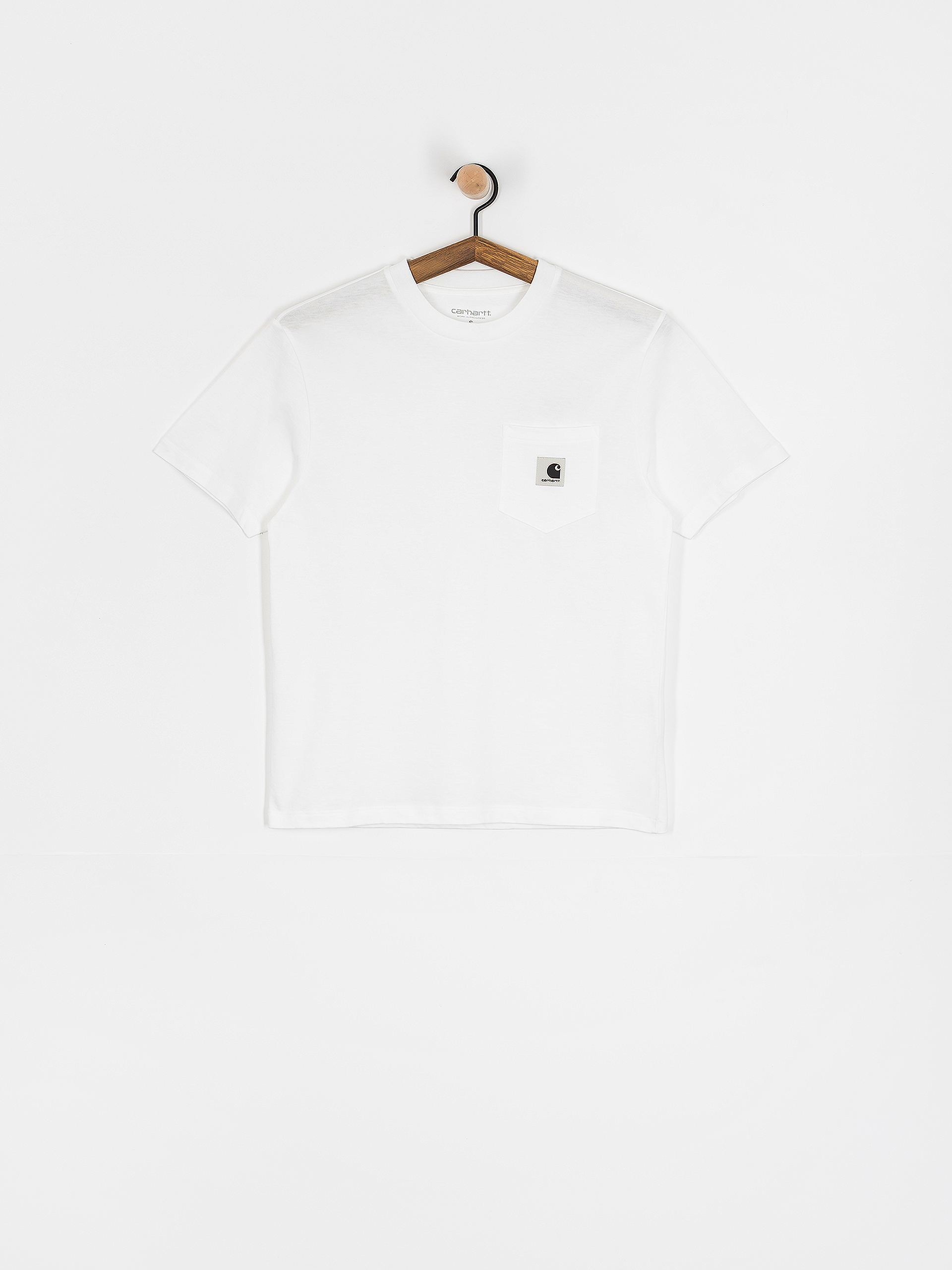 Tricou Carhartt WIP Pocket Wmn (white)