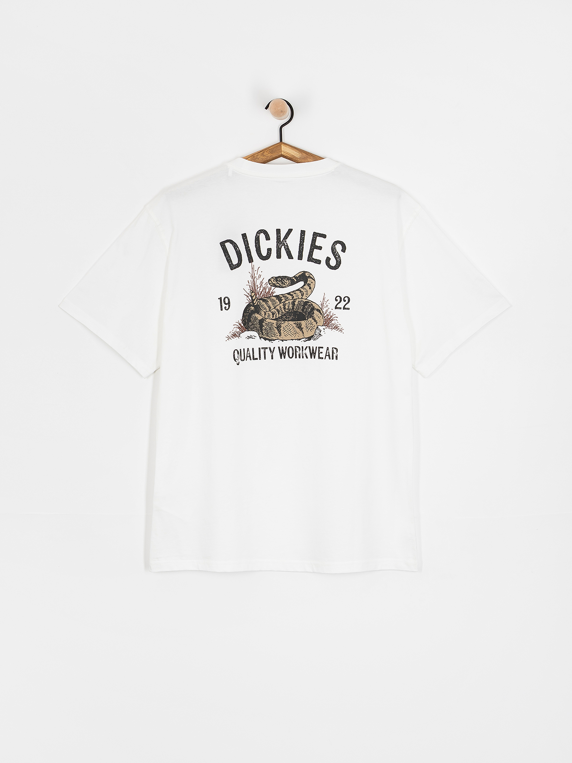 Tricou Dickies Snake (white)