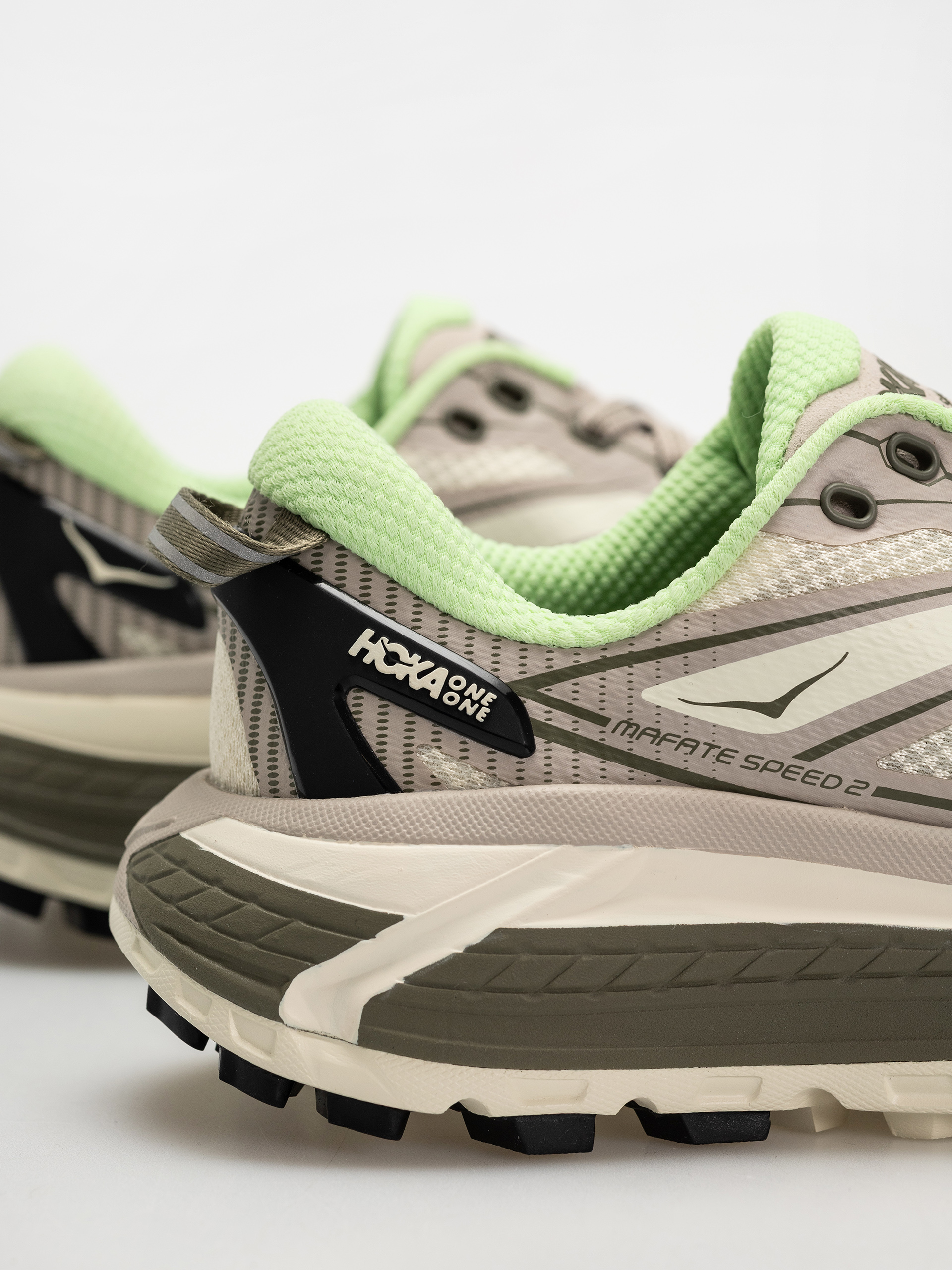 Pantofi Hoka Mafate Speed 2 (putty/eucalyptus)