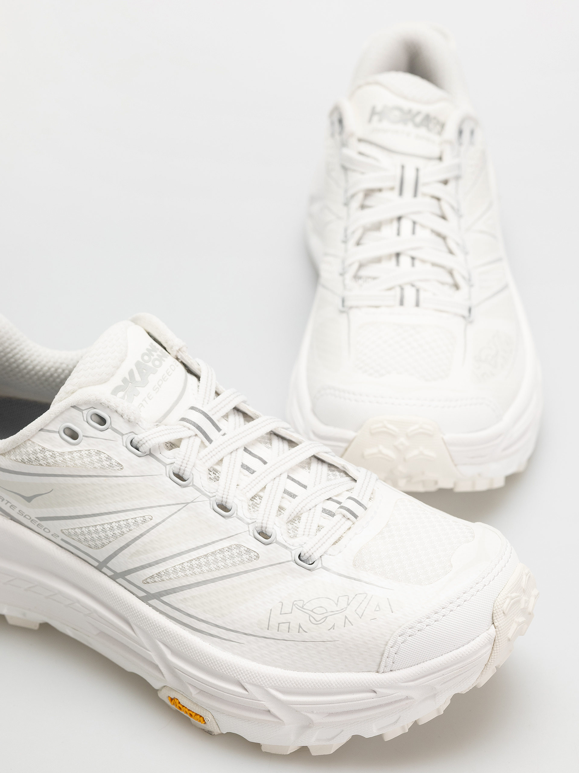 Pantofi Hoka Mafate Speed 2 (white/lunar rock)