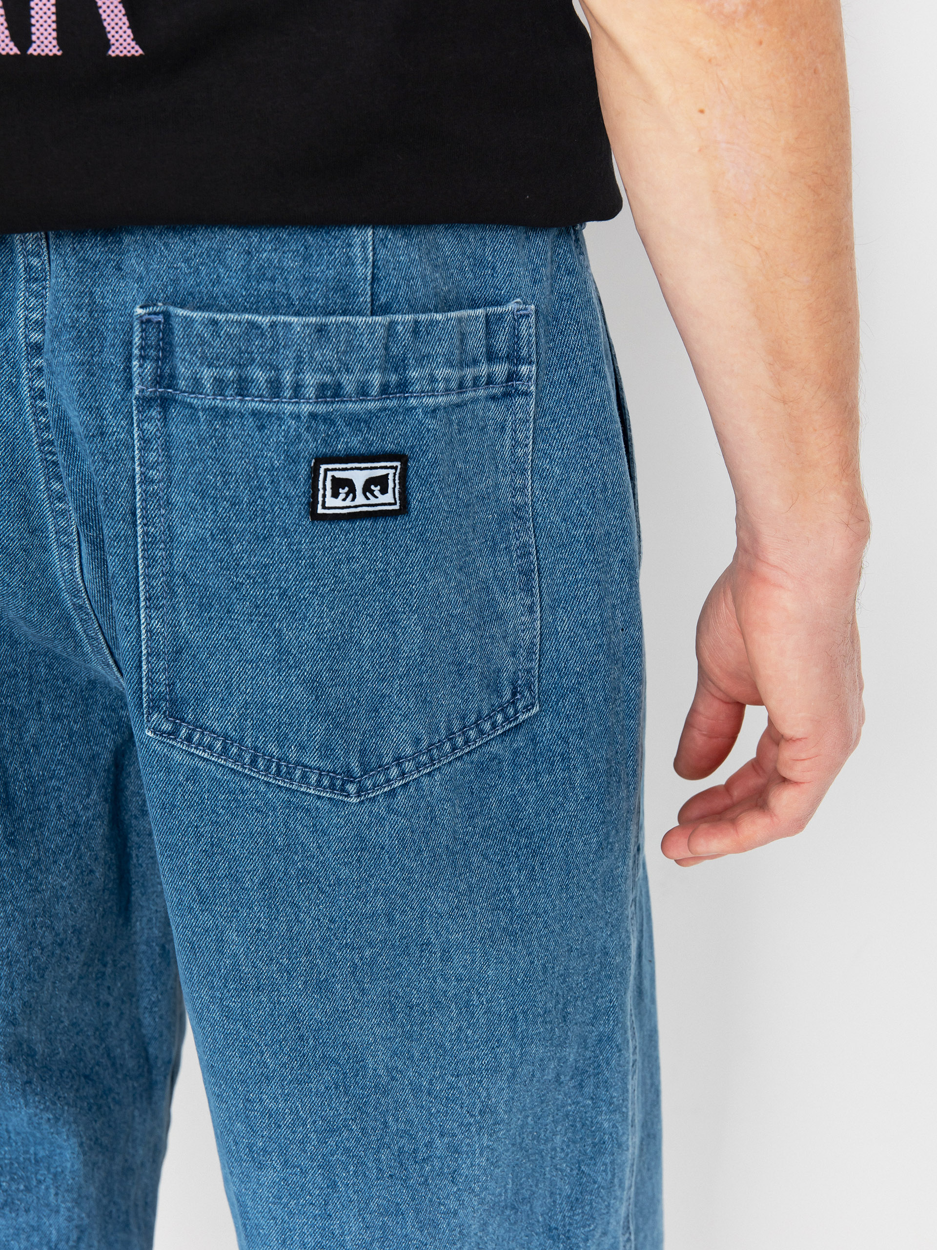 Pantaloni OBEY Big Timer Utility Denim (light indigo)