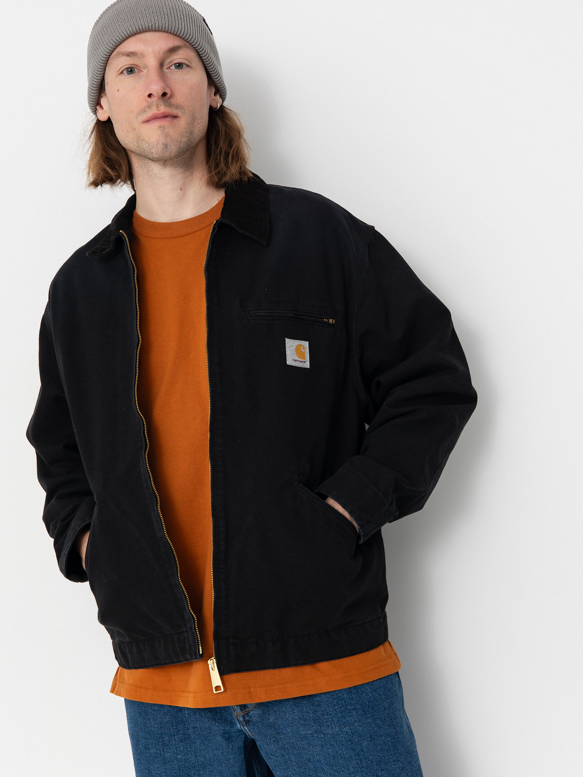 Geacă Carhartt WIP OG Detroit (black/black)