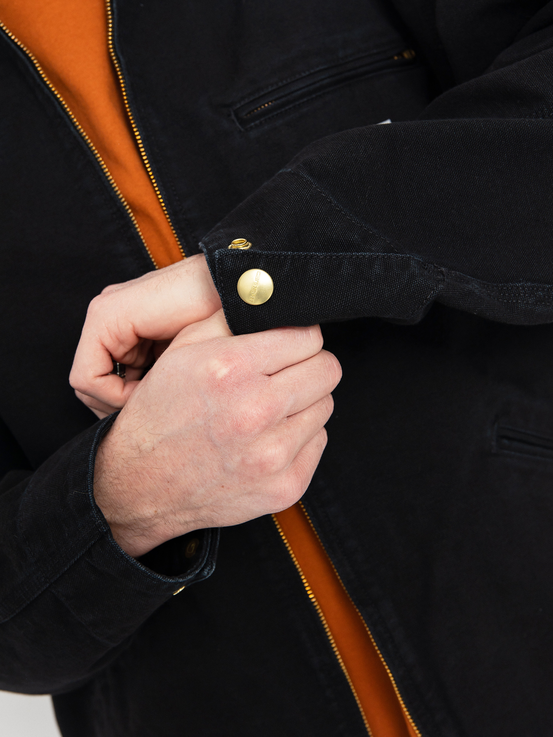 Geacă Carhartt WIP OG Detroit (black/black)