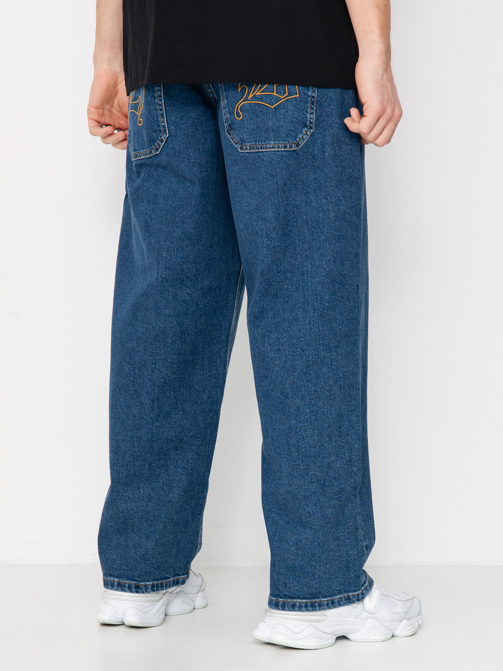 Pantaloni Homeboy X Tra Monster Gothic Denim (washed blue)