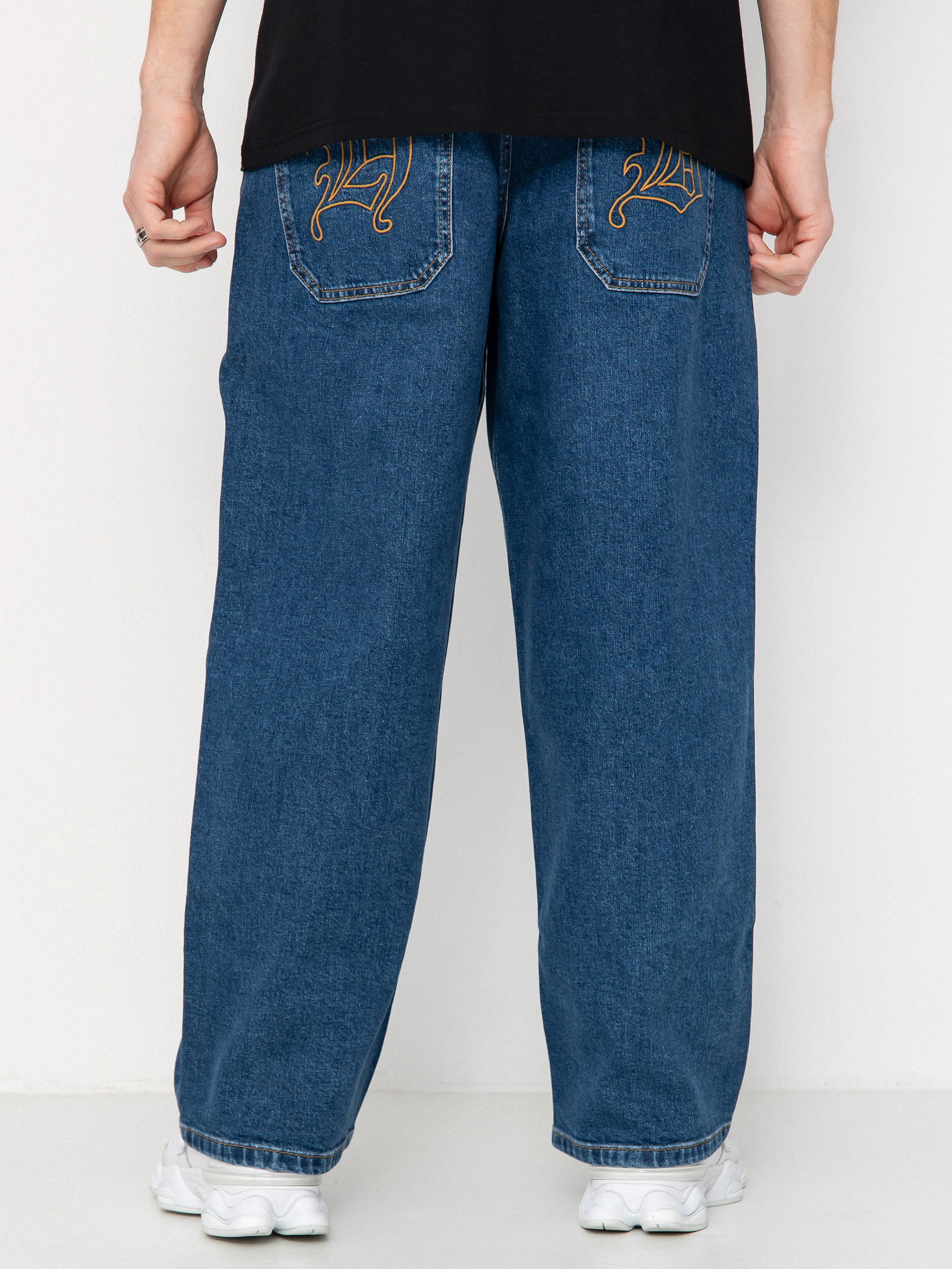 Pantaloni Homeboy X Tra Monster Gothic Denim (washed blue)
