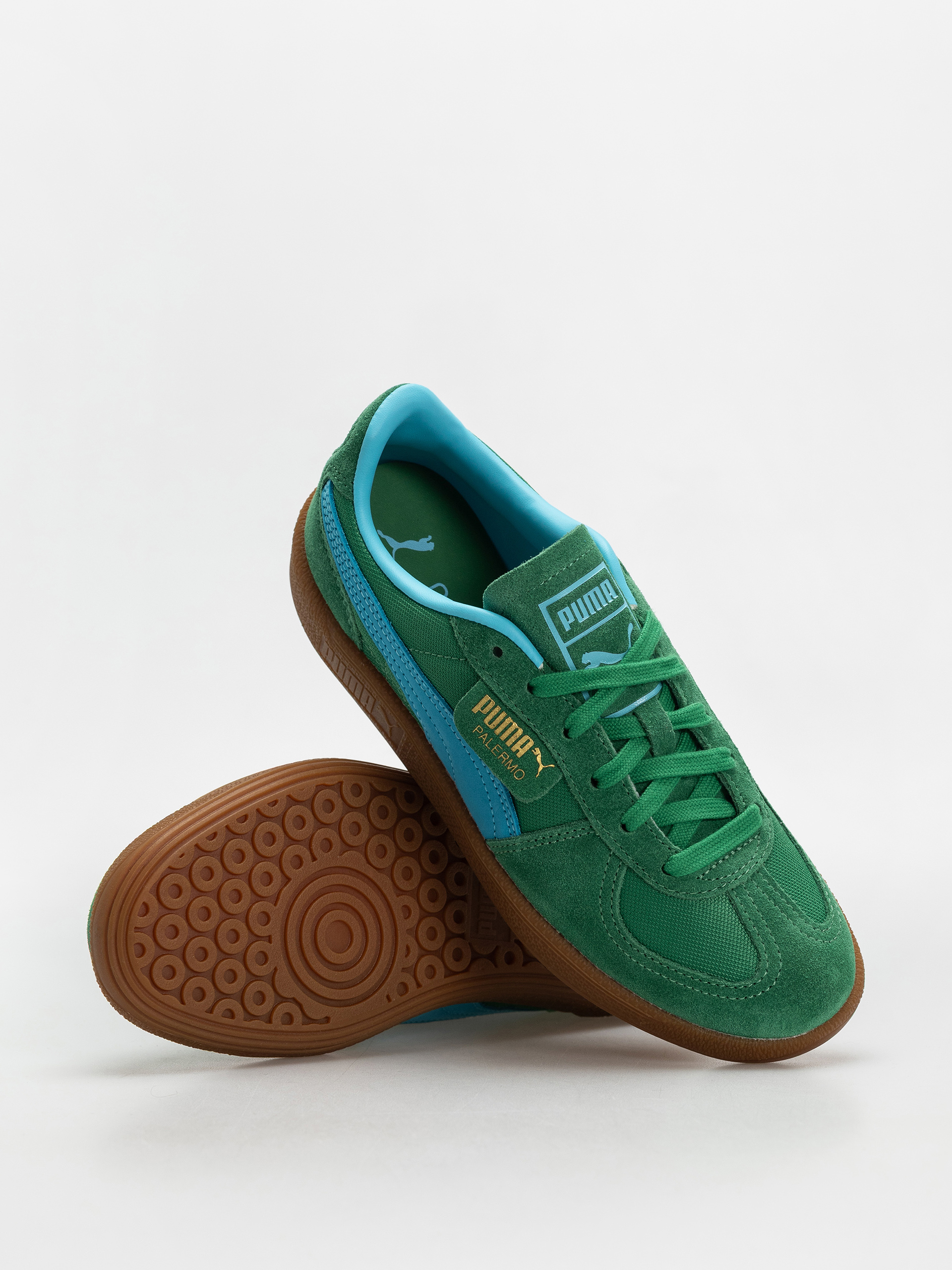 Pantofi Puma Palermo Vintage Update (archive green bright aqua)