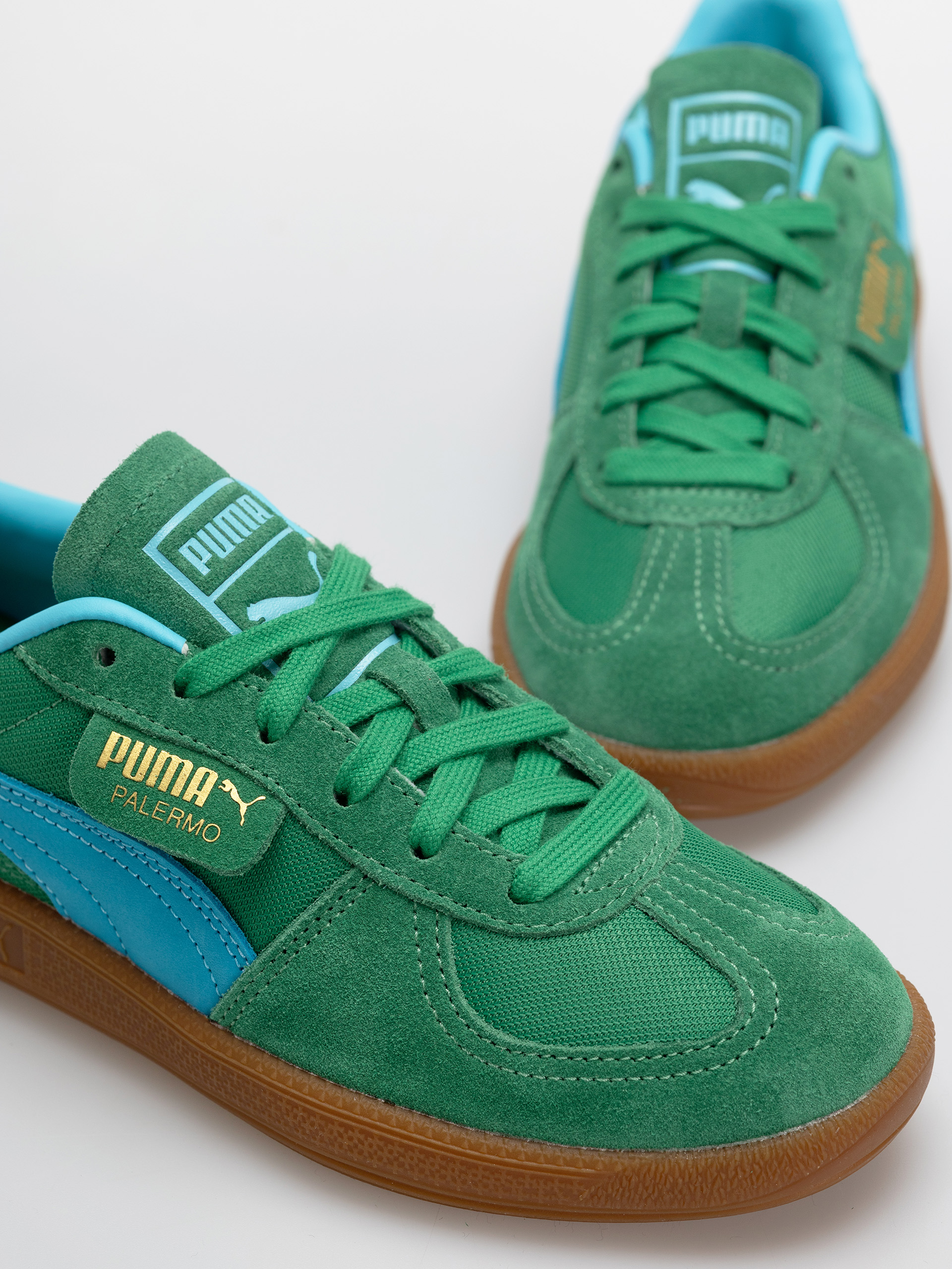 Pantofi Puma Palermo Vintage Update (archive green bright aqua)