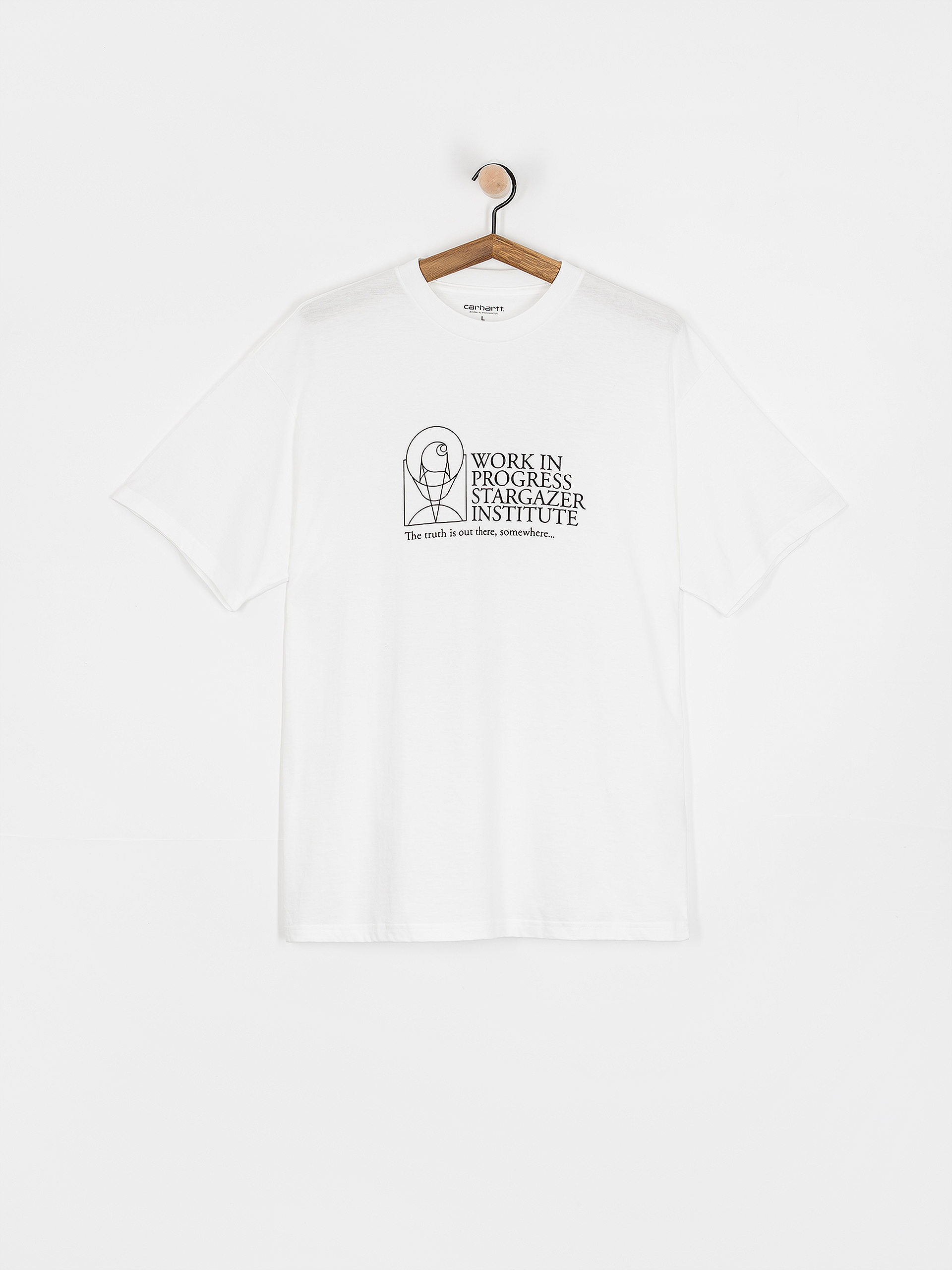 Tricou Carhartt WIP Stargazer (white/black)
