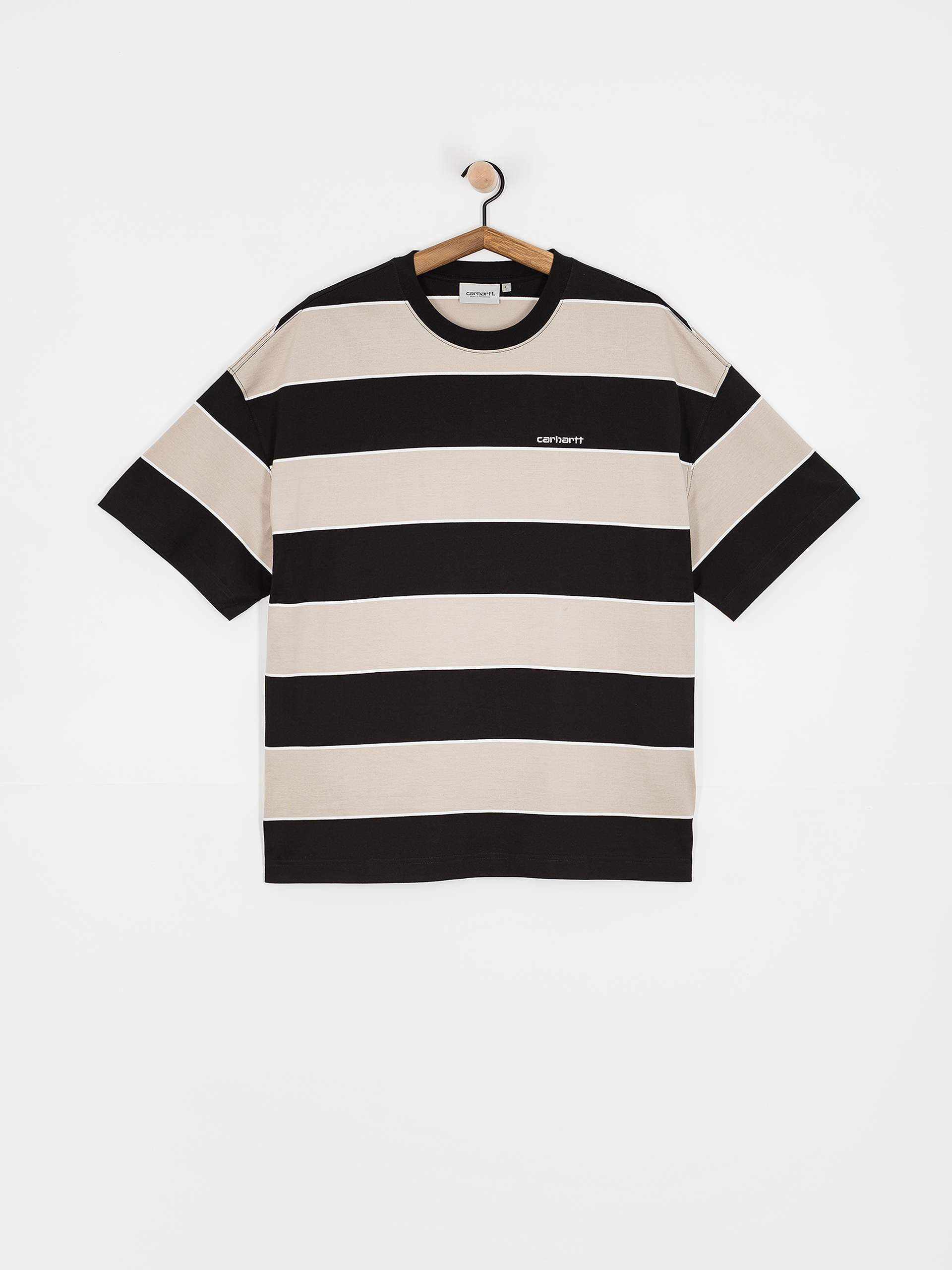 Tricou Carhartt WIP Quinby (quinby stripe/black)