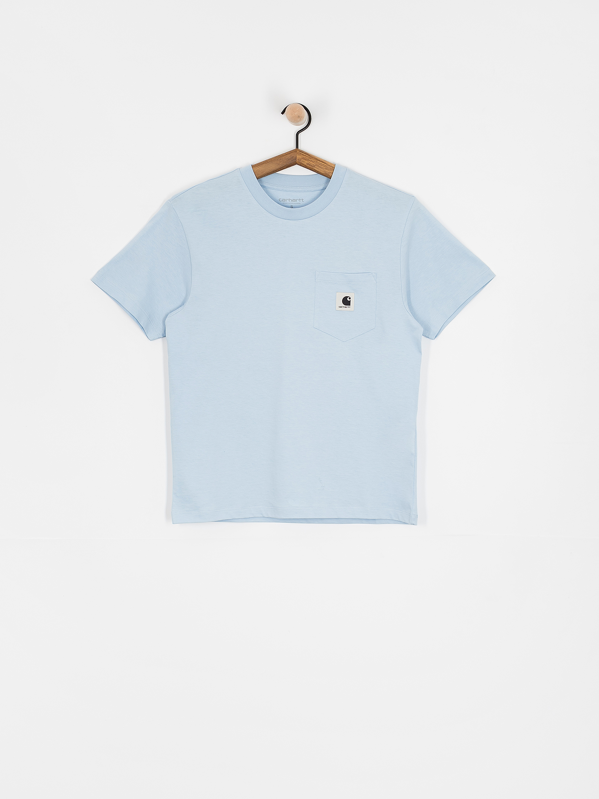 Tricou Carhartt WIP Pocket Wmn (air sky)