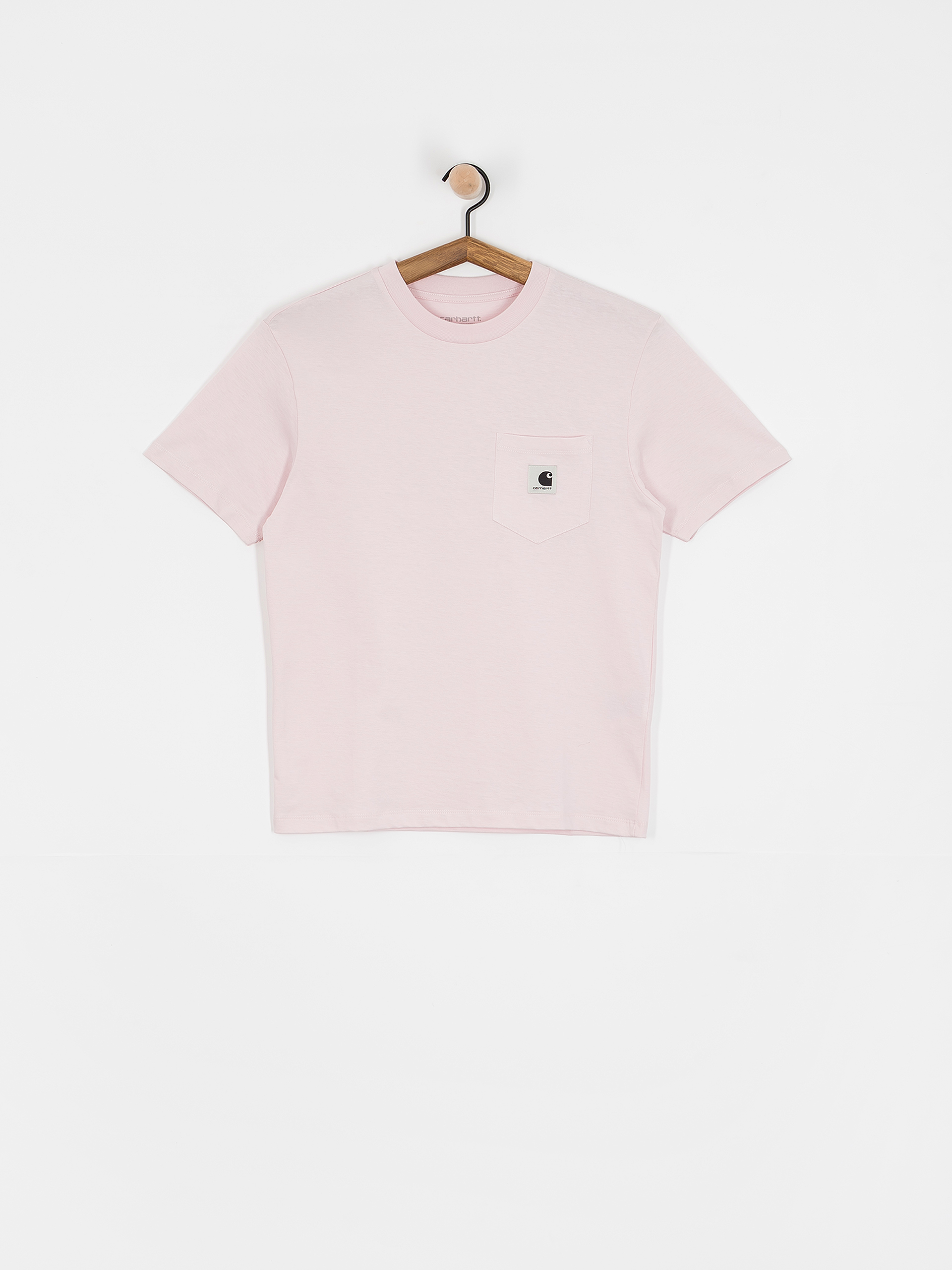 Tricou Carhartt WIP Pocket Wmn (air pink)