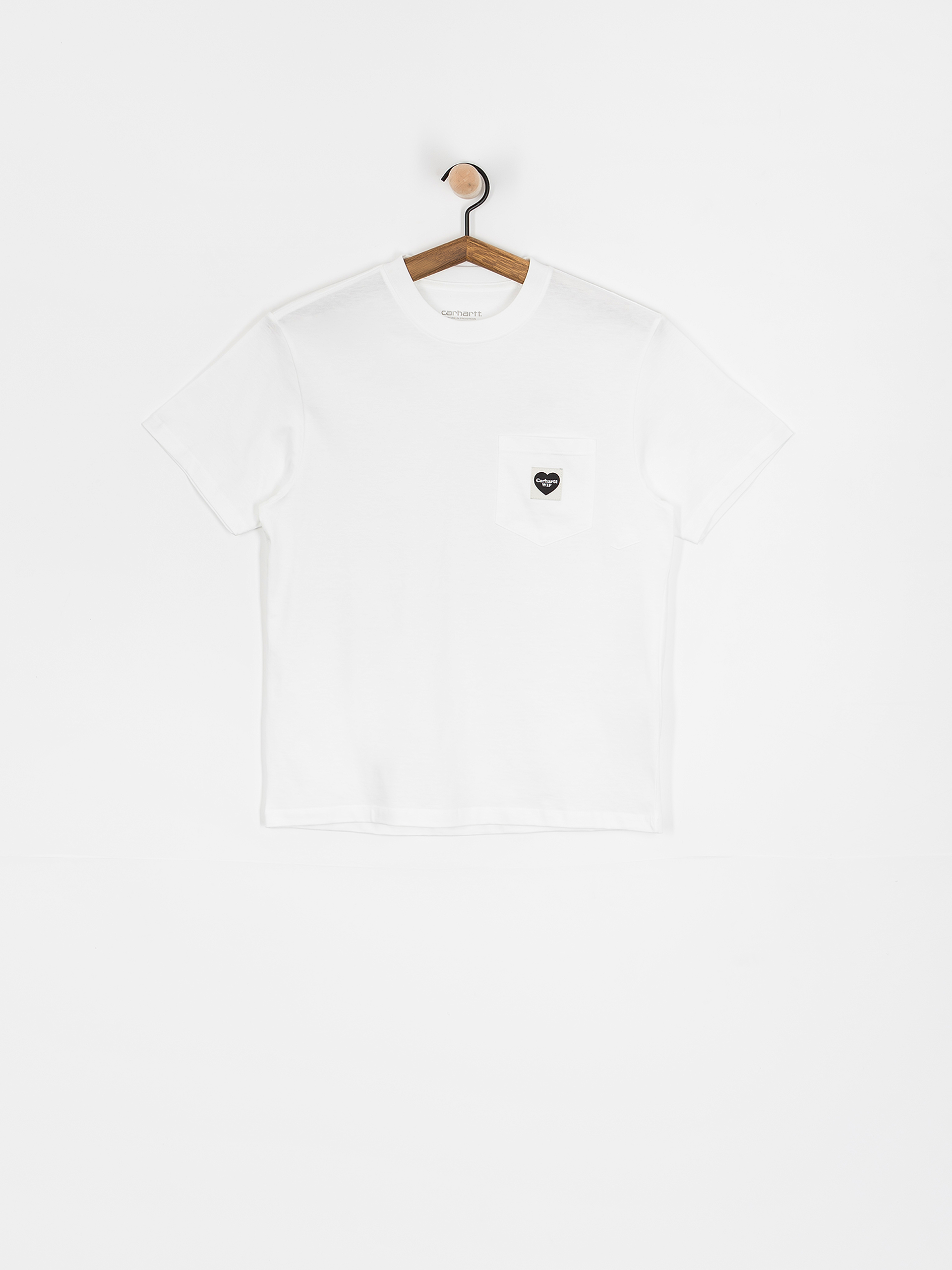 Tricou Carhartt WIP Pocket Heart Wmn (white/black)