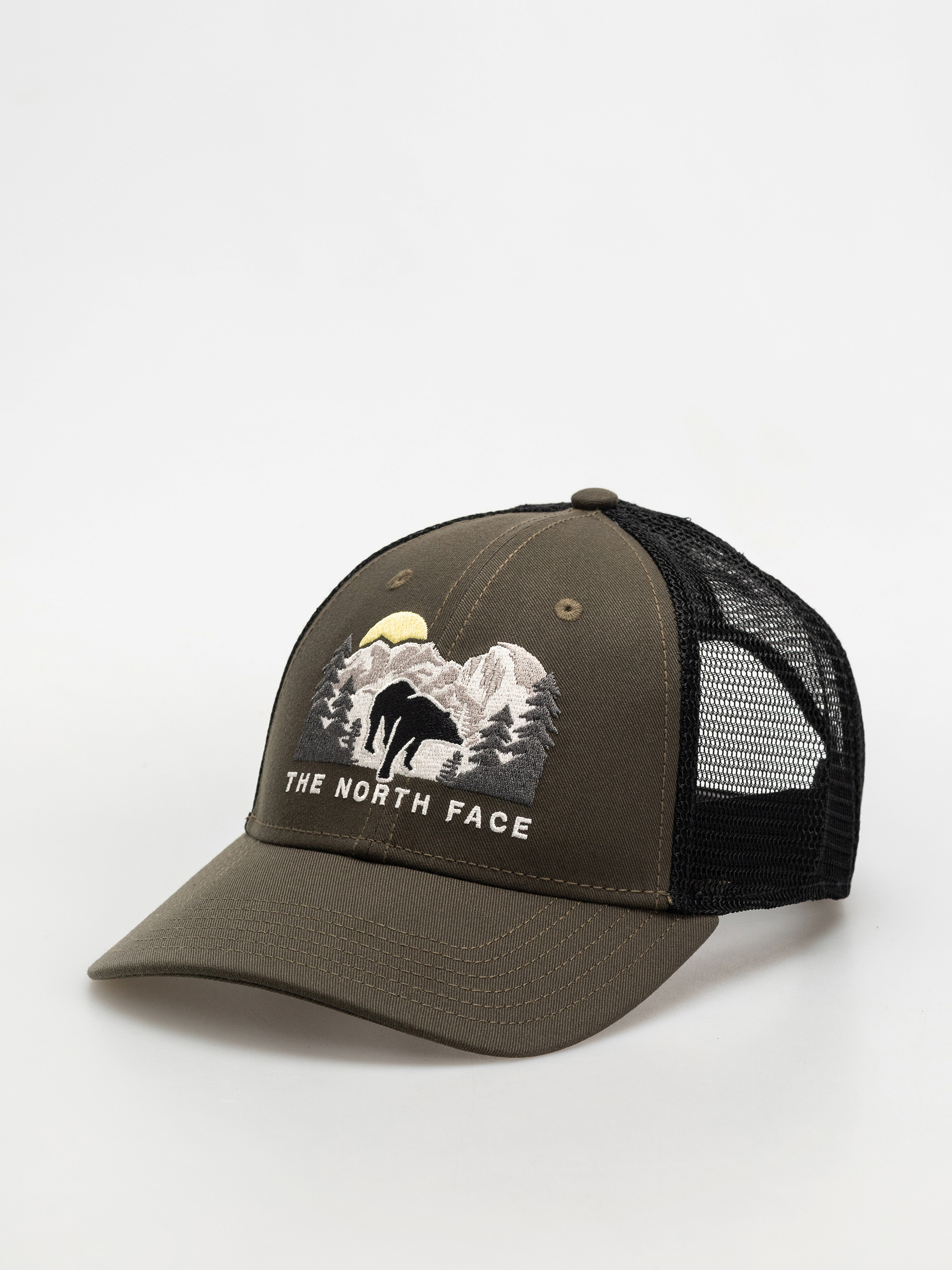 Șapcă The North Face Embroidered Mudder Trucker (new taupe green/bear green)