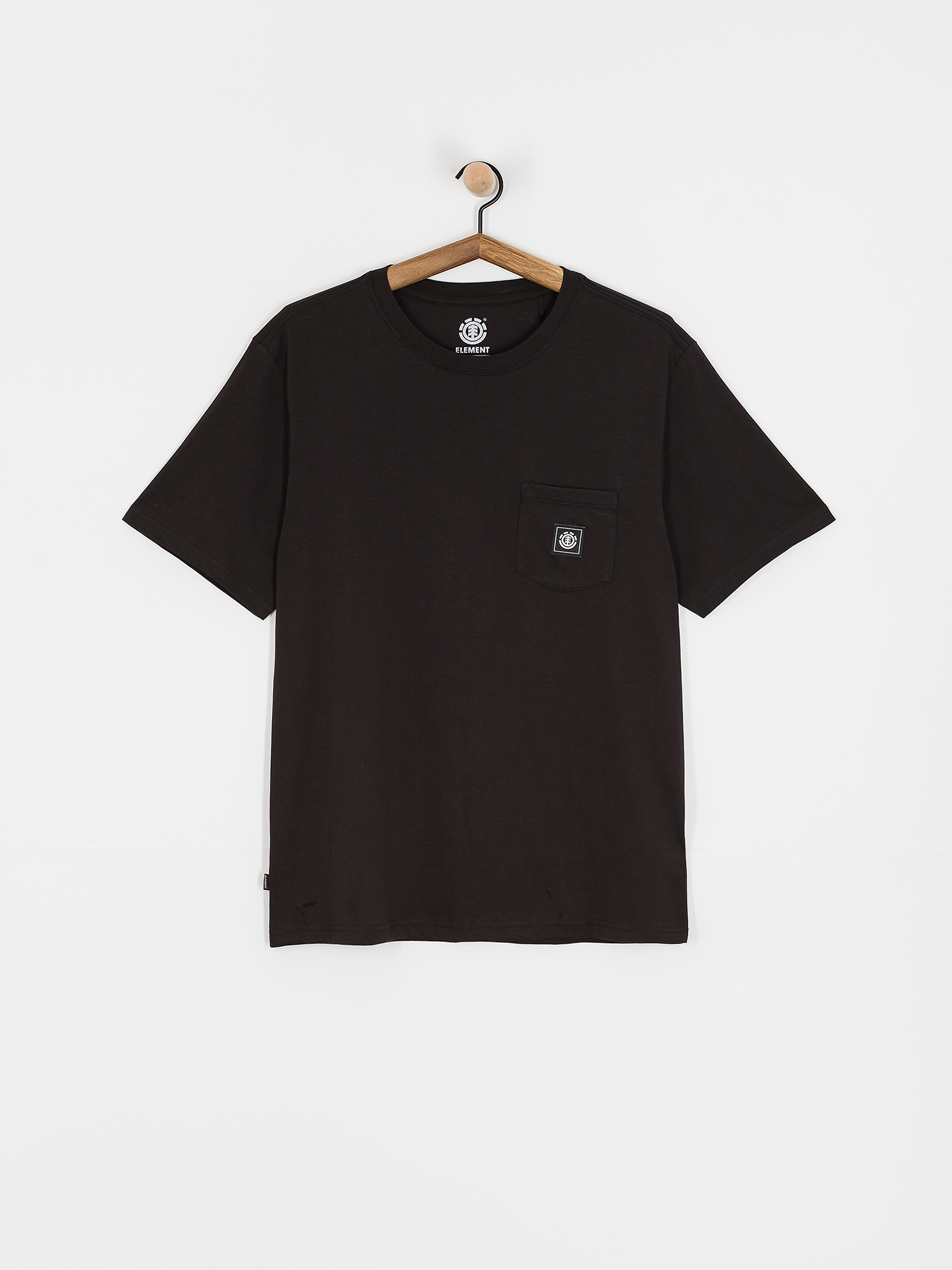 Tricou Element Basic Pocket Label (flint black)