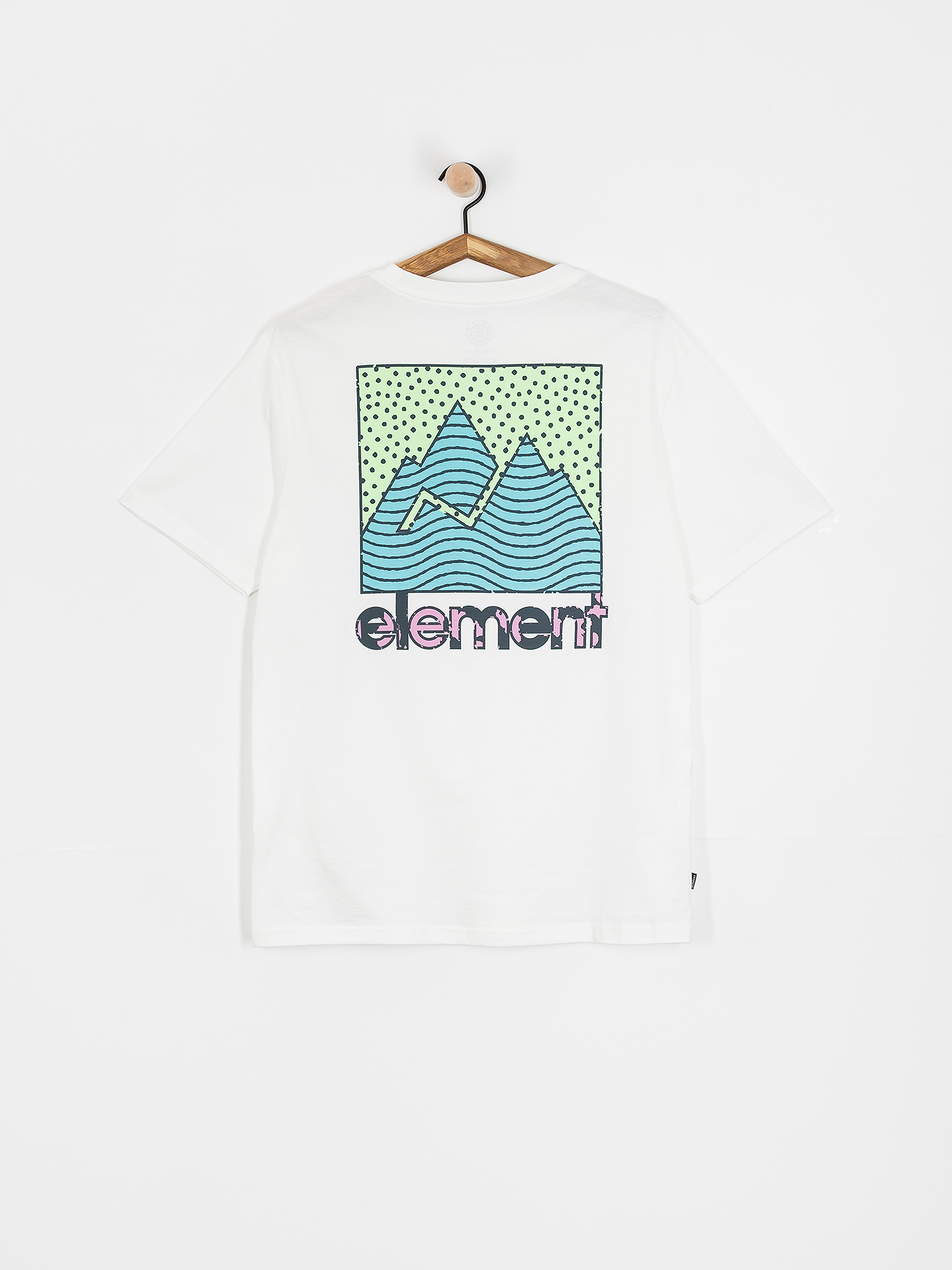 Tricou Element Joint Texture (optic white)