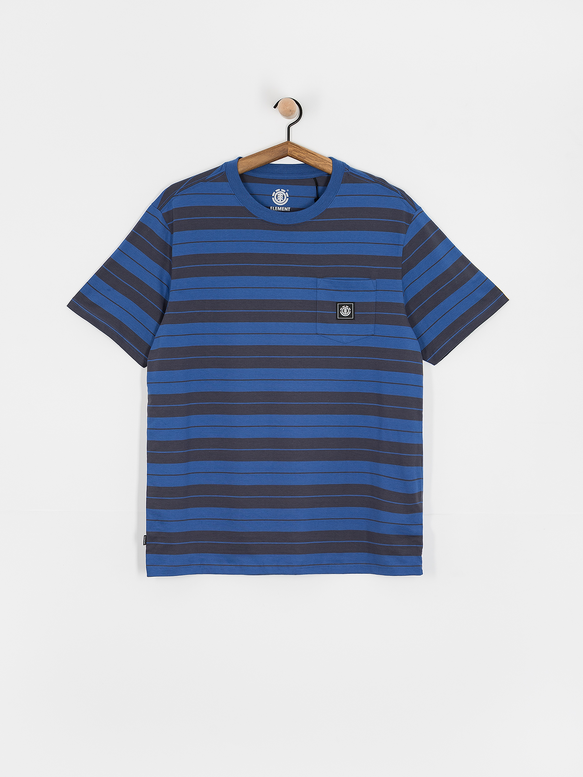 Tricou Element Basic Pocket Label (nouveau navy/blue nights)