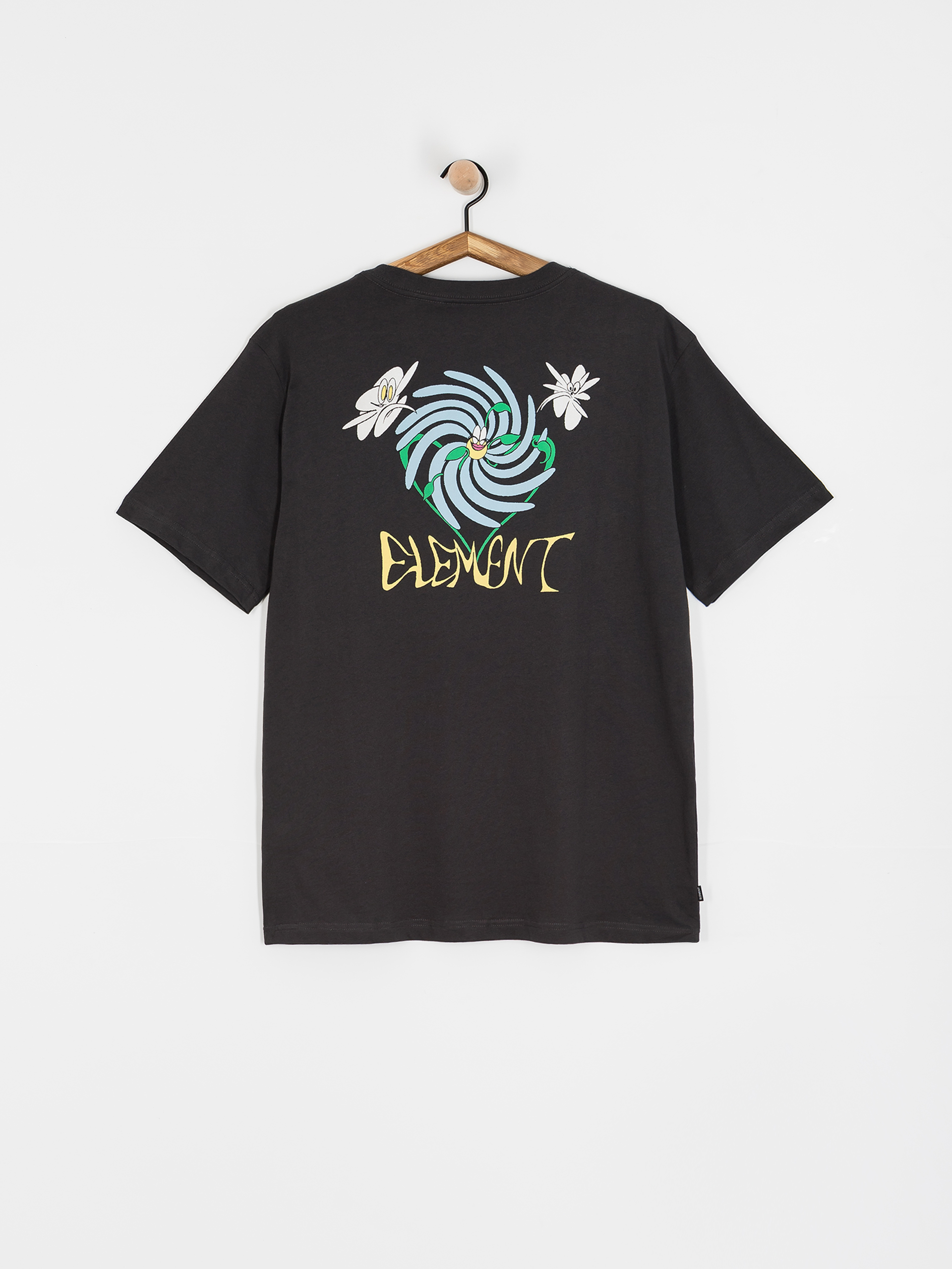Tricou Element Smile (off black)