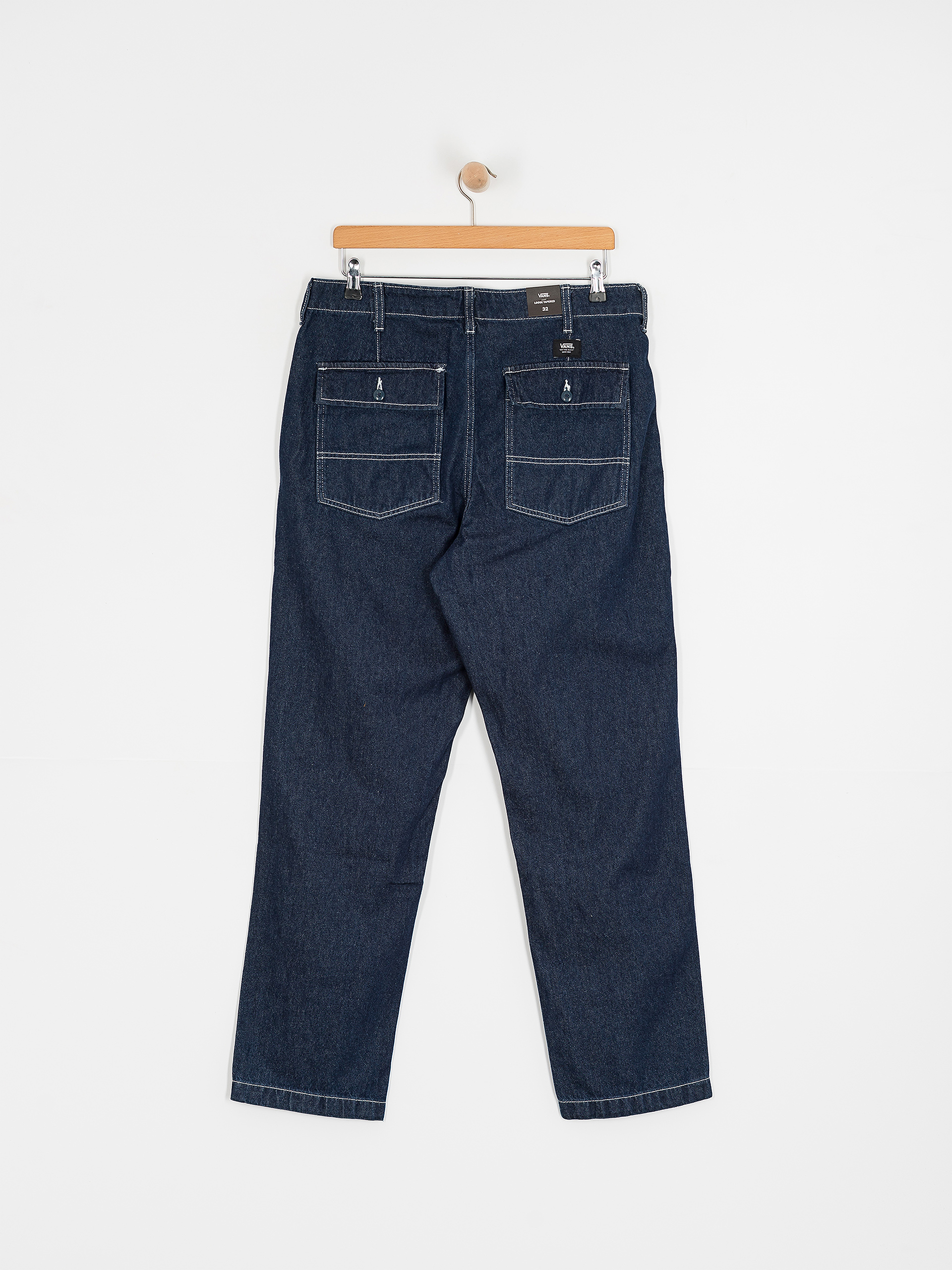 Pantaloni Vans Fatigue Loose Tapered Denim (dark denim)