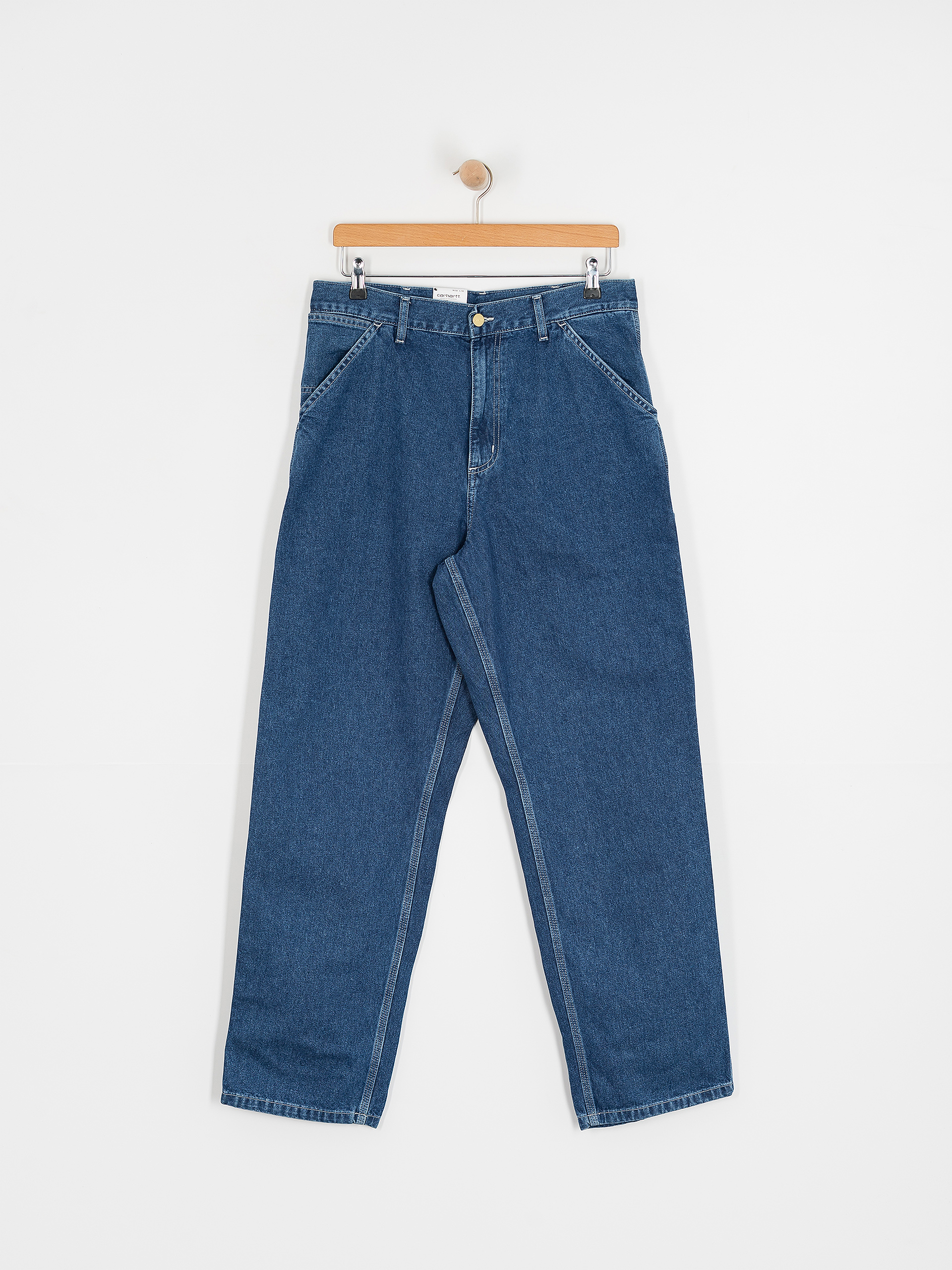 Pantaloni Carhartt WIP Single Knee (blue)